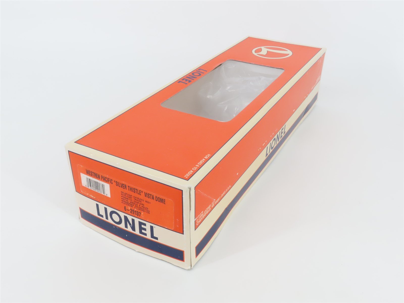 O Gauge 3-Rail Lionel 6-29137 WP California Zephyr Vista Dome Passenger Car