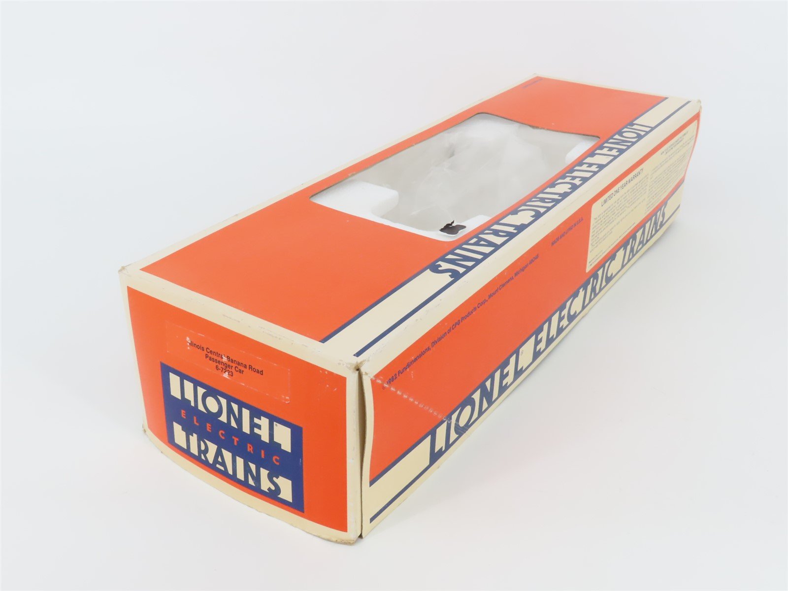 O Gauge 3-Rail Lionel 6-7223 IC Illinois Central Banana Rd Coach Passenger #7223