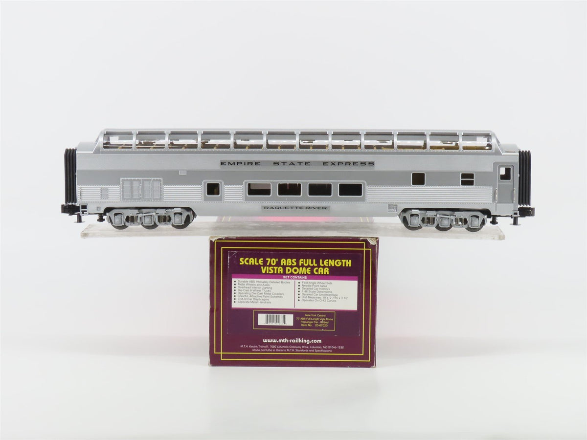O Gauge 3-Rail MTH Rail King 20-67020 NYC Empire State Exp Vista Dome Passenger