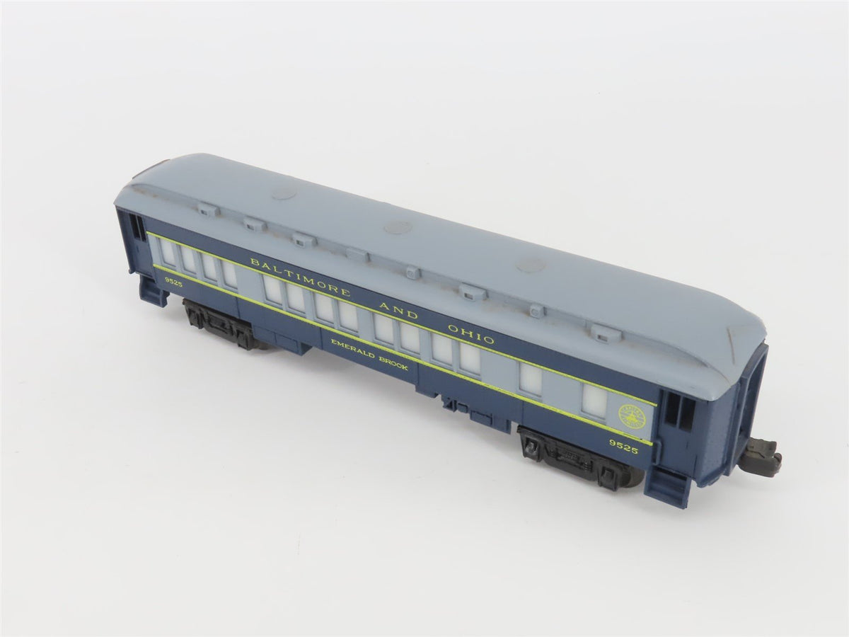 O Gauge 3-Rail Lionel 6-9525 B&amp;O Emerald Brook Coach Passenger Car #9525