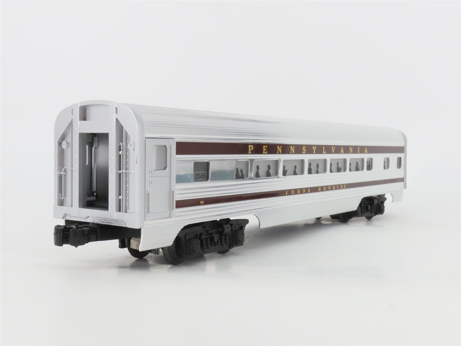 O Gauge 3-Rail Lionel 6-39198 PRR Johns Hopkins Stationsounds Coach Passenger