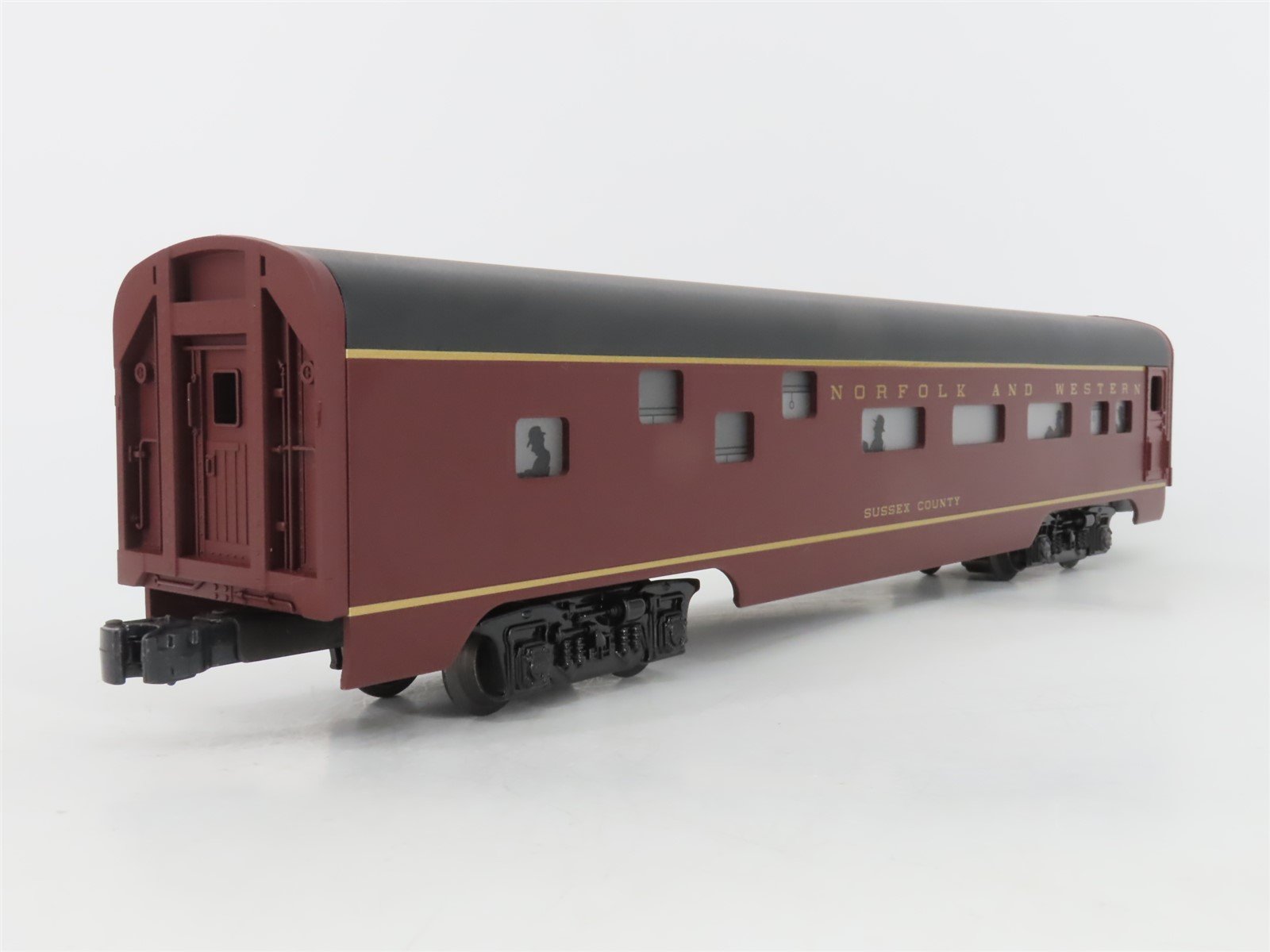 O Gauge 3-Rail Lionel 6-19151 N&W Sussex County Duplex Roomette Passenger