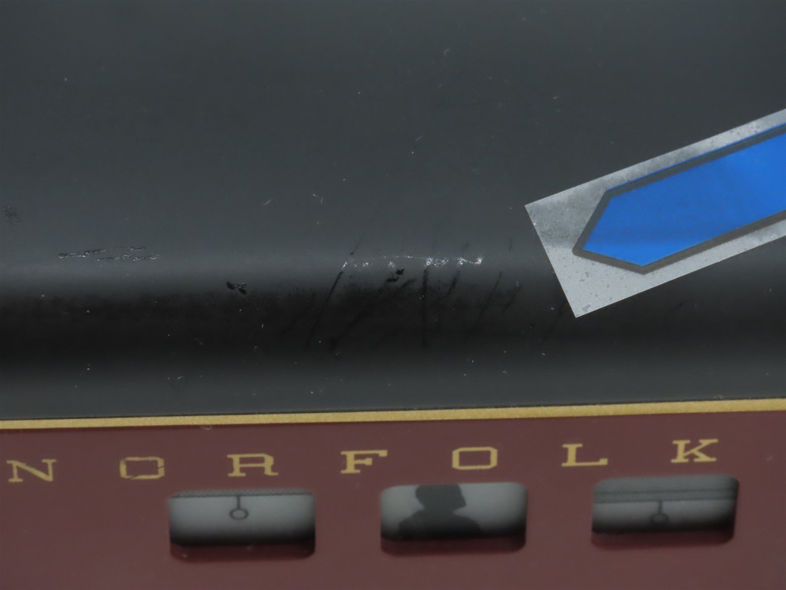 O Gauge 3-Rail Lionel 6-19151 N&W Sussex County Duplex Roomette Passenger