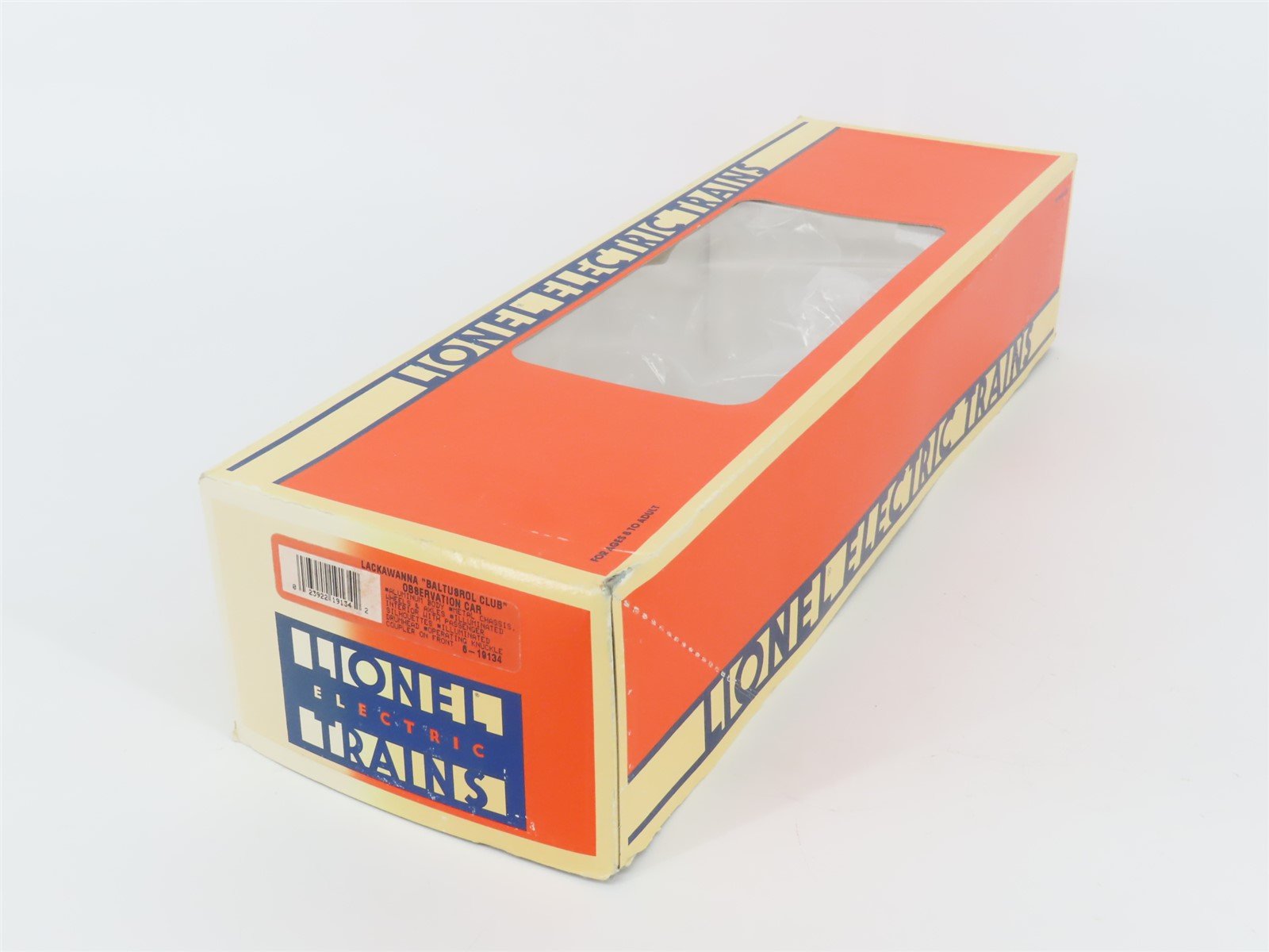 O Gauge 3-Rail Lionel 6-19134 EL Lackawanna Baltusrol Club Observation Passenger