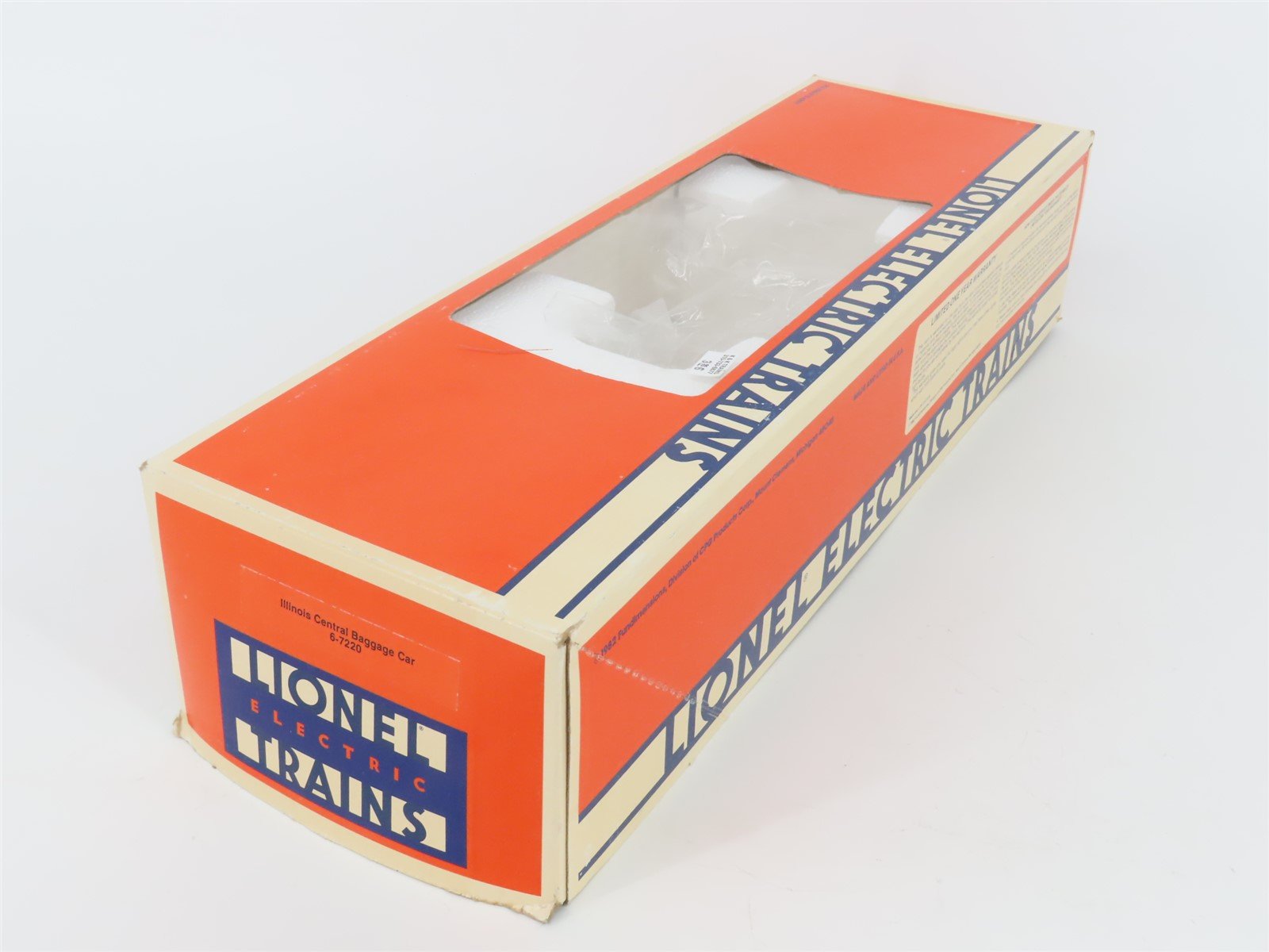 O Gauge 3-Rail Lionel 6-7220 IC Illinois Central REA Baggage Passenger Car
