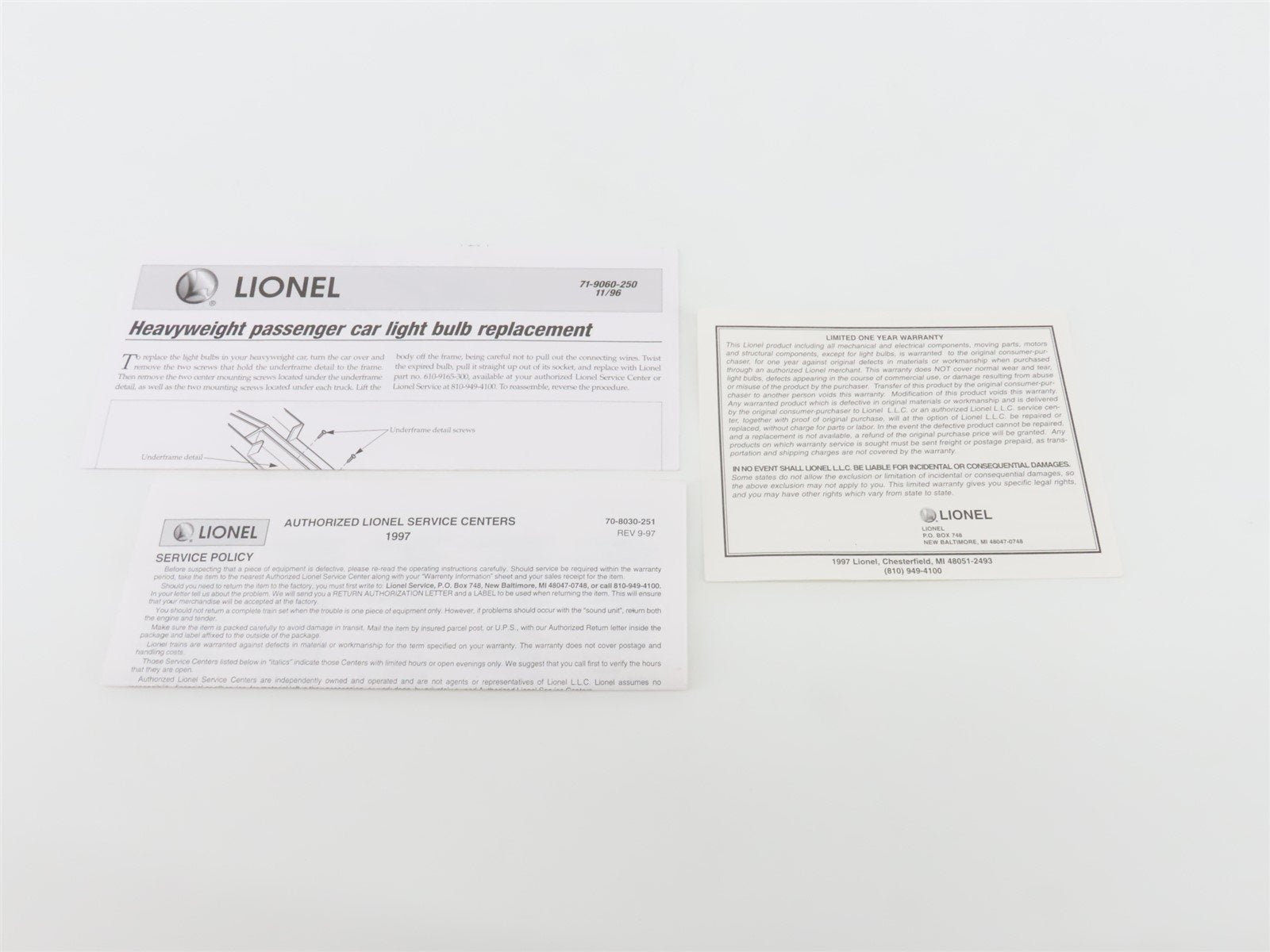 O Gauge 3-Rail Lionel 6-19095 Pullman HW Highland Falls Sleeper Passenger