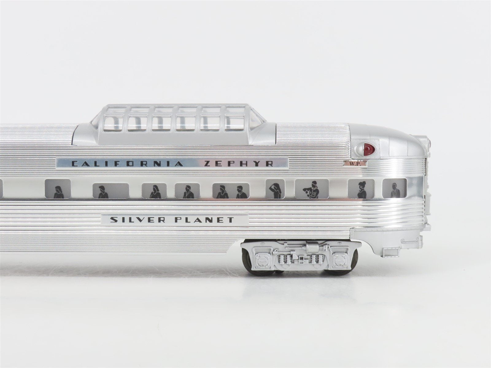 O Gauge 3-Rail Lionel 6-29138 WP Silver Planet Vista Dome Observation Passenger