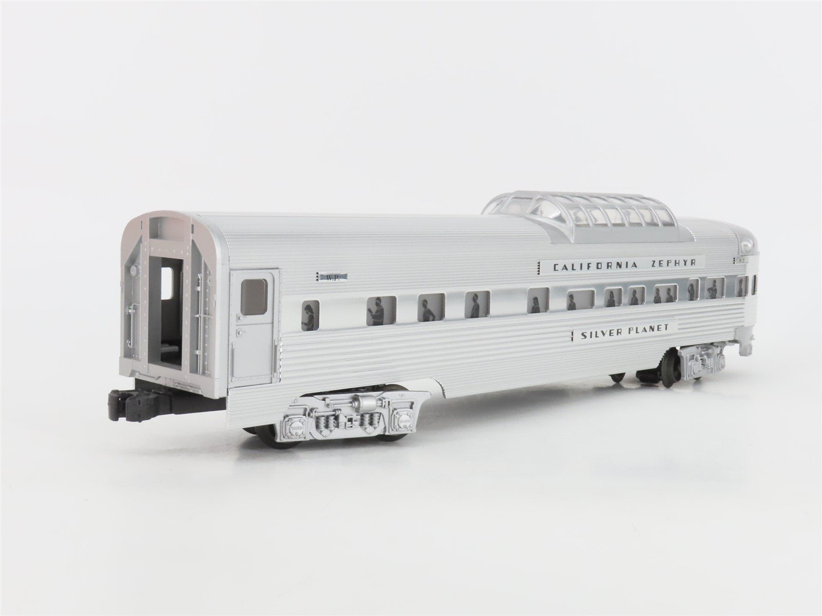 O Gauge 3-Rail Lionel 6-29138 WP Silver Planet Vista Dome Observation Passenger