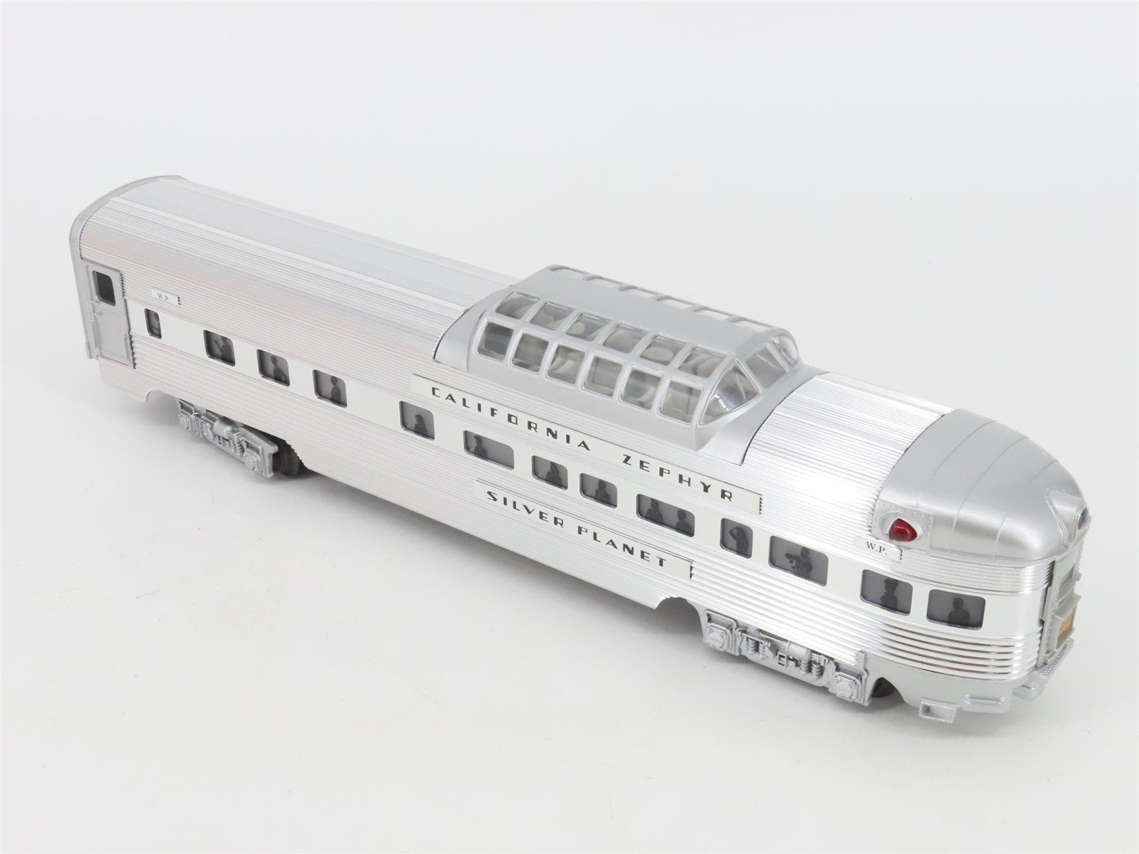O Gauge 3-Rail Lionel 6-29138 WP Silver Planet Vista Dome Observation Passenger