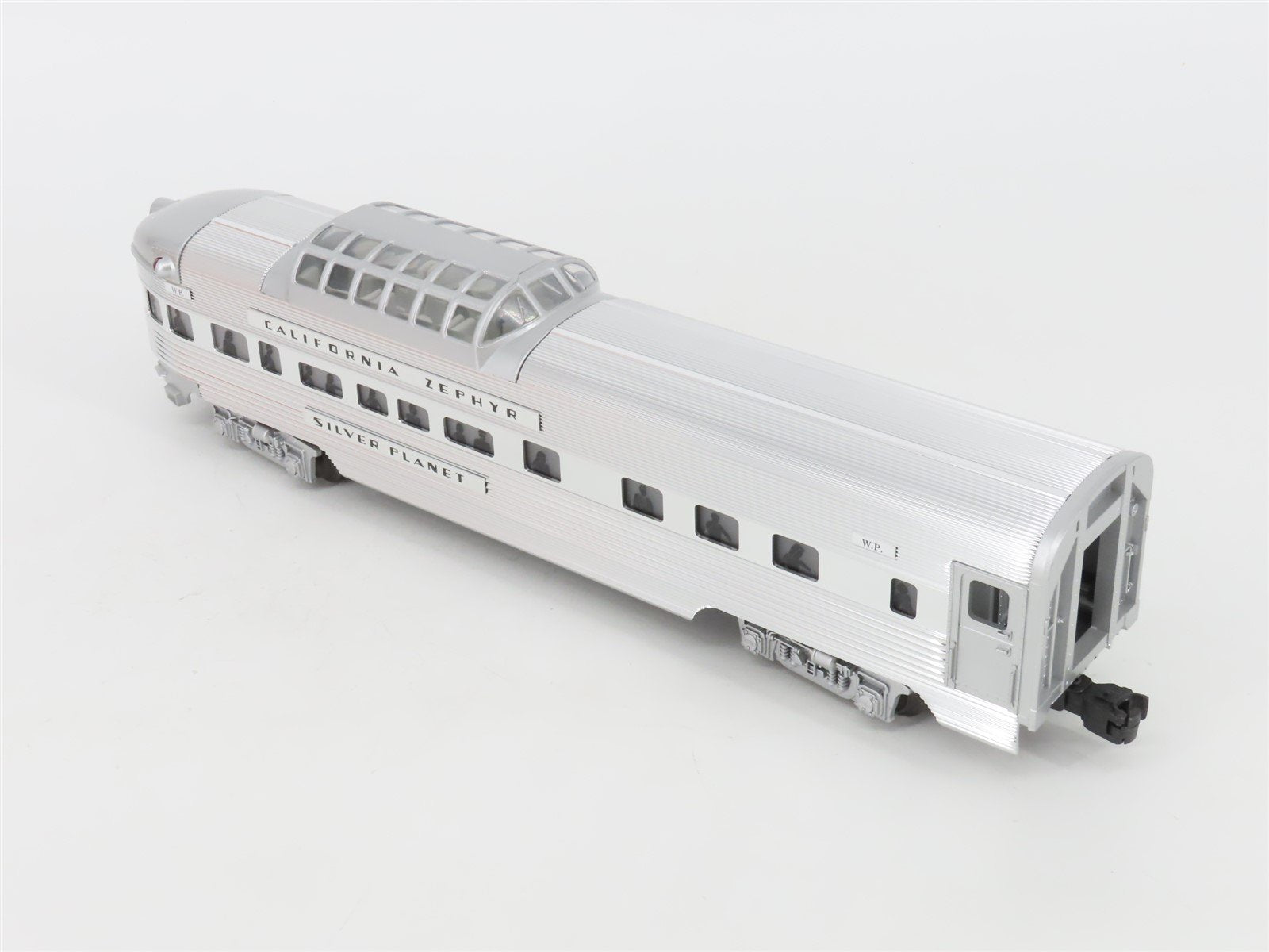 O Gauge 3-Rail Lionel 6-29138 WP Silver Planet Vista Dome Observation Passenger
