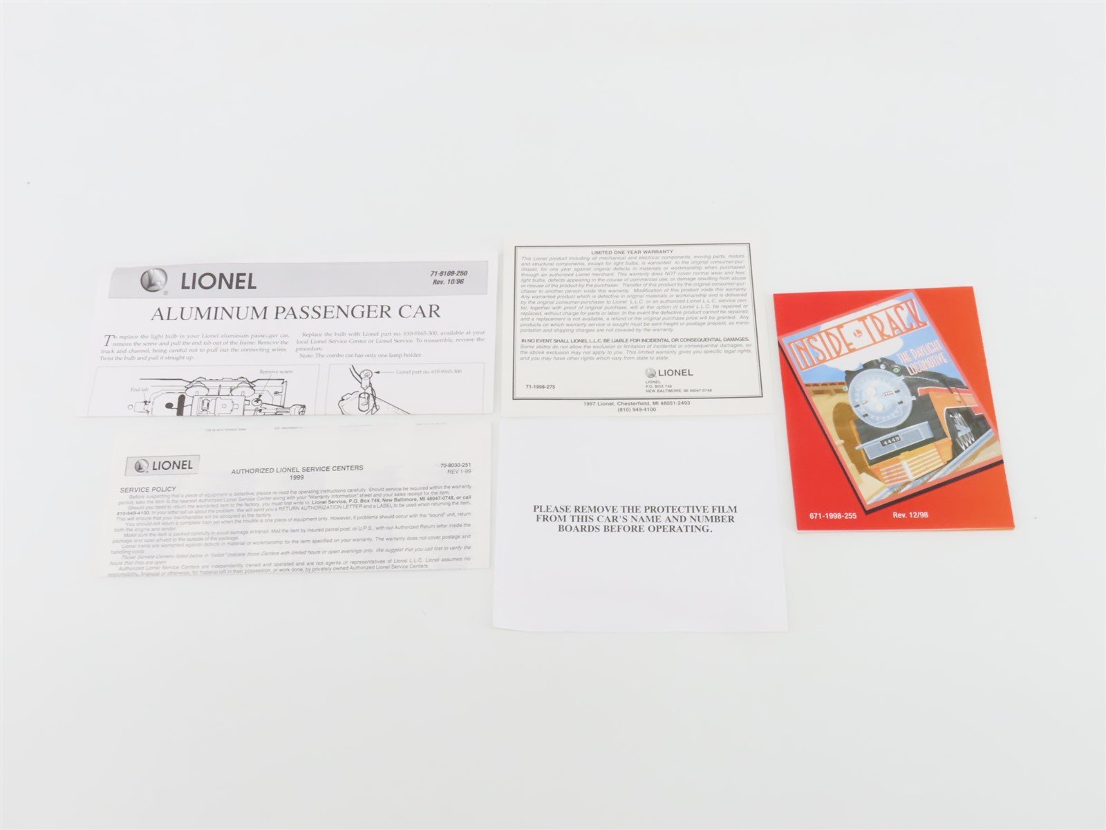 O Gauge 3-Rail Lionel 6-29138 WP Silver Planet Vista Dome Observation Passenger