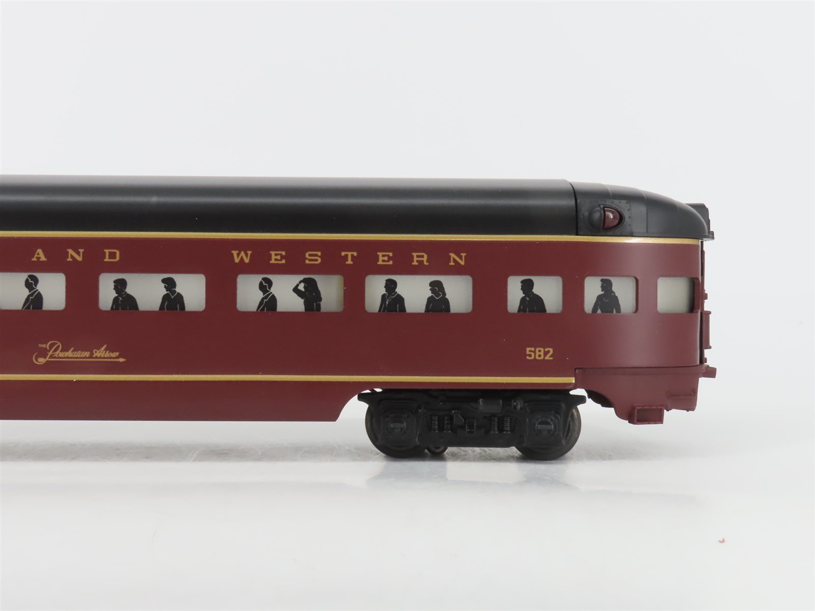 O Gauge 3-Rail Lionel 6-19144 N&W Powhatan Arrow Observation Passenger Car #582
