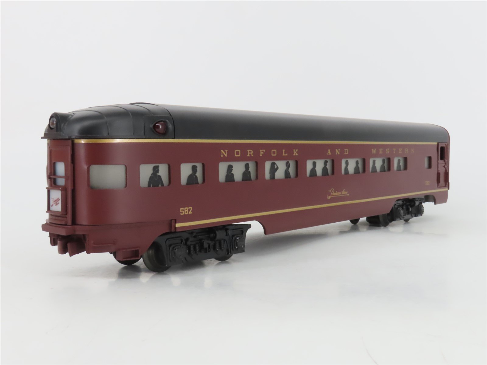 O Gauge 3-Rail Lionel 6-19144 N&W Powhatan Arrow Observation Passenger Car #582