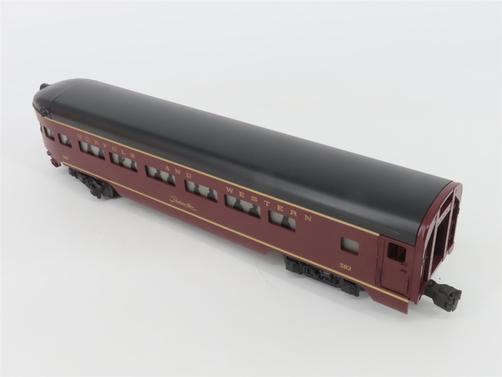 O Gauge 3-Rail Lionel 6-19144 N&W Powhatan Arrow Observation Passenger Car #582
