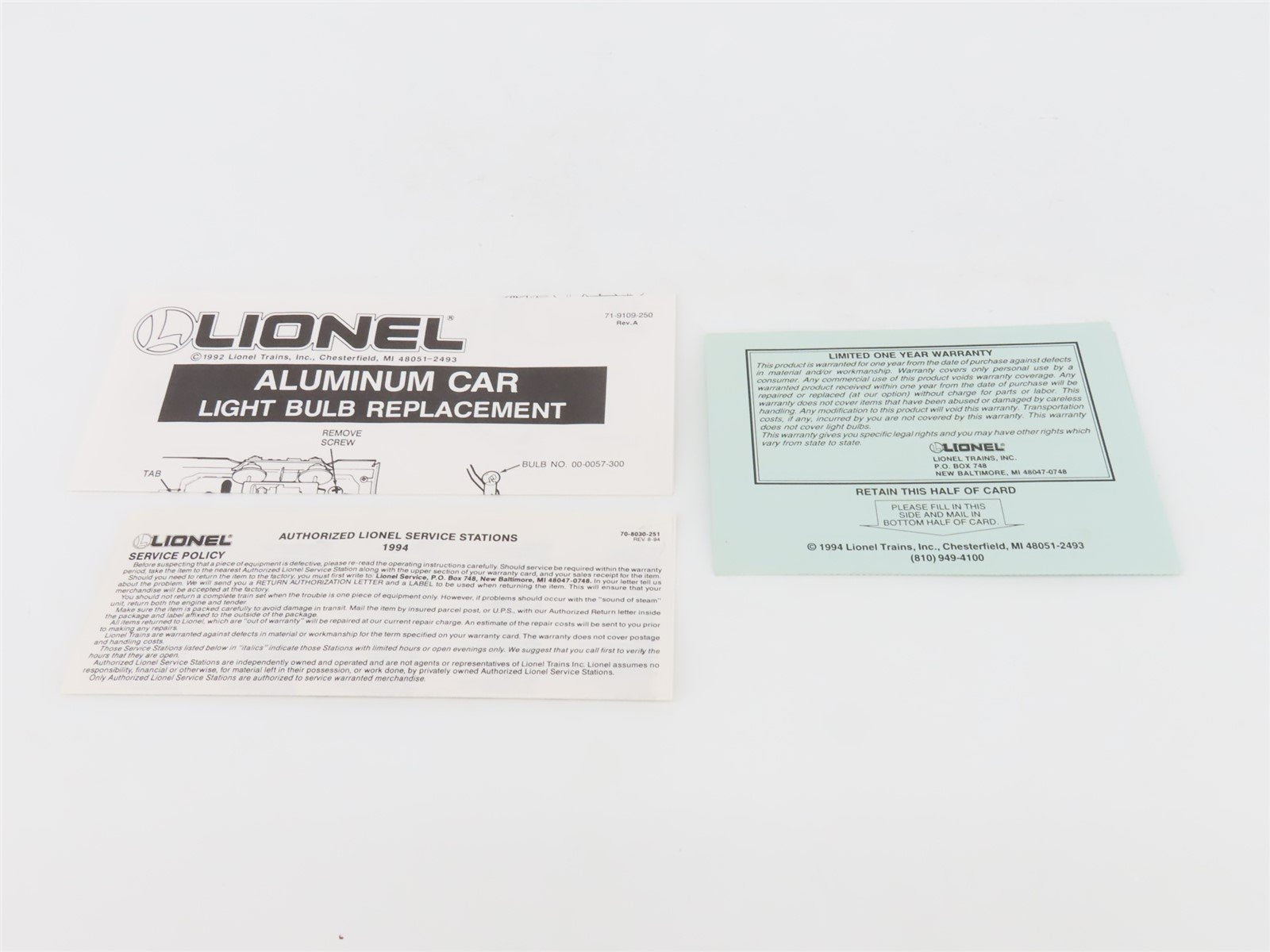 O Gauge 3-Rail Lionel 6-19144 N&W Powhatan Arrow Observation Passenger Car #582