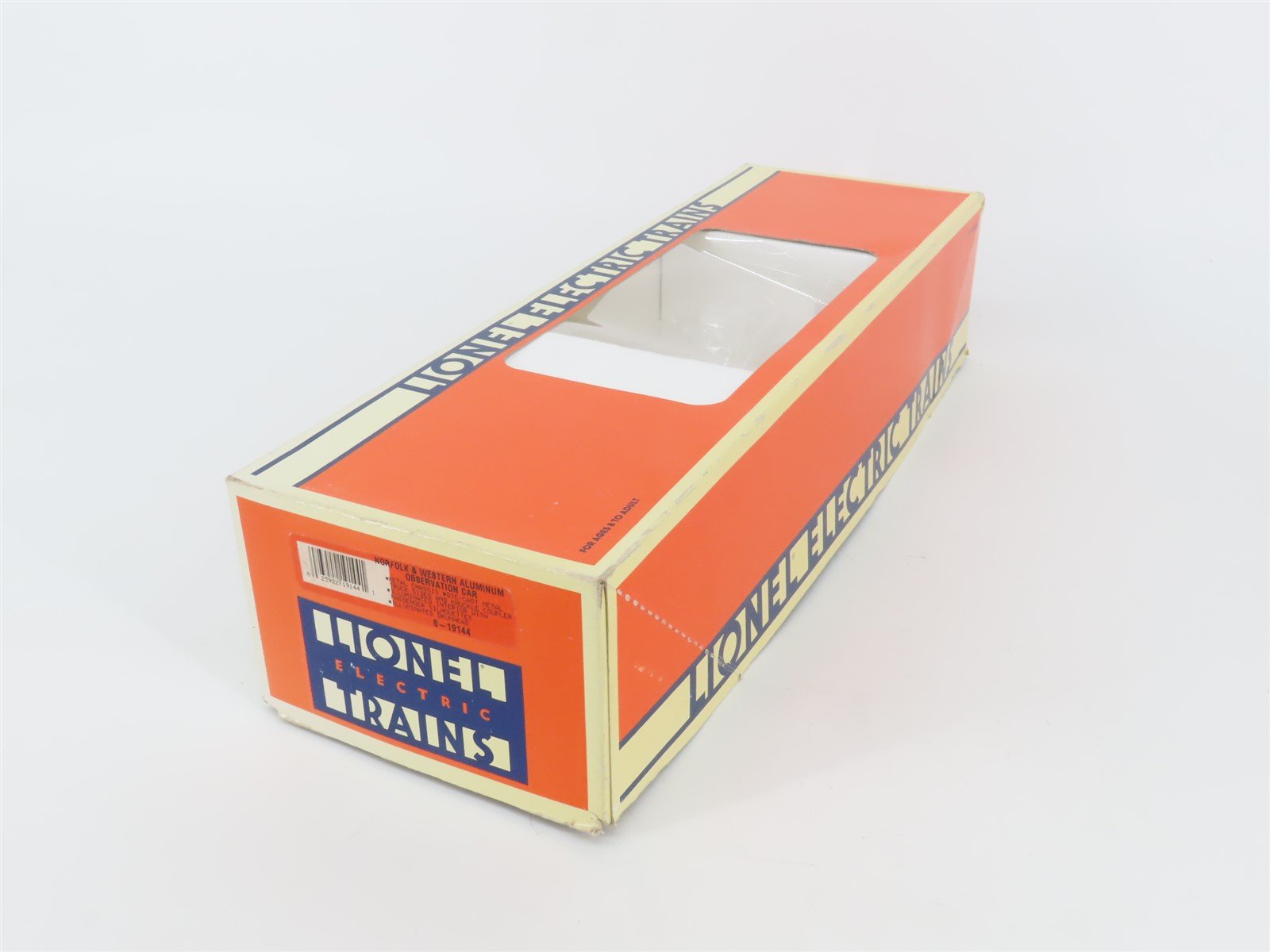 O Gauge 3-Rail Lionel 6-19144 N&W Powhatan Arrow Observation Passenger Car #582