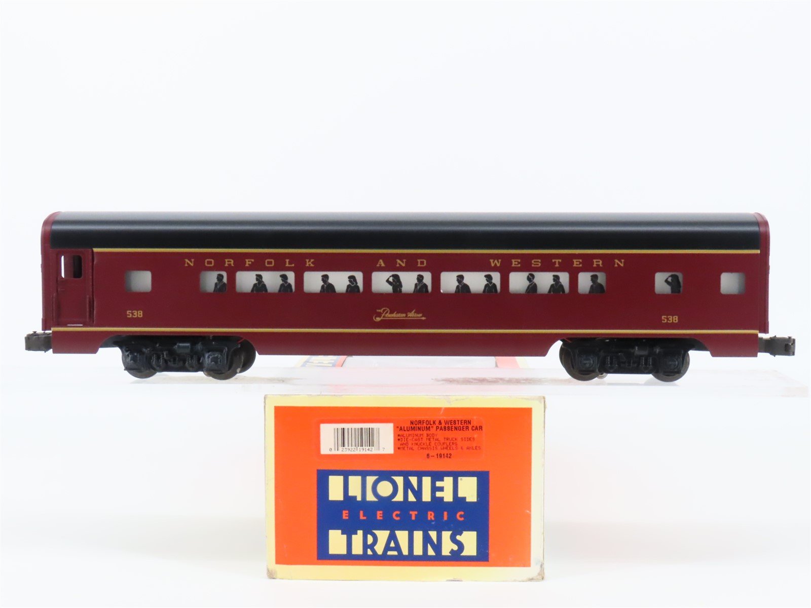 O Gauge 3-Rail Lionel 6-19142 NW Norfolk & Western Powhatan Arrow Passenger #538