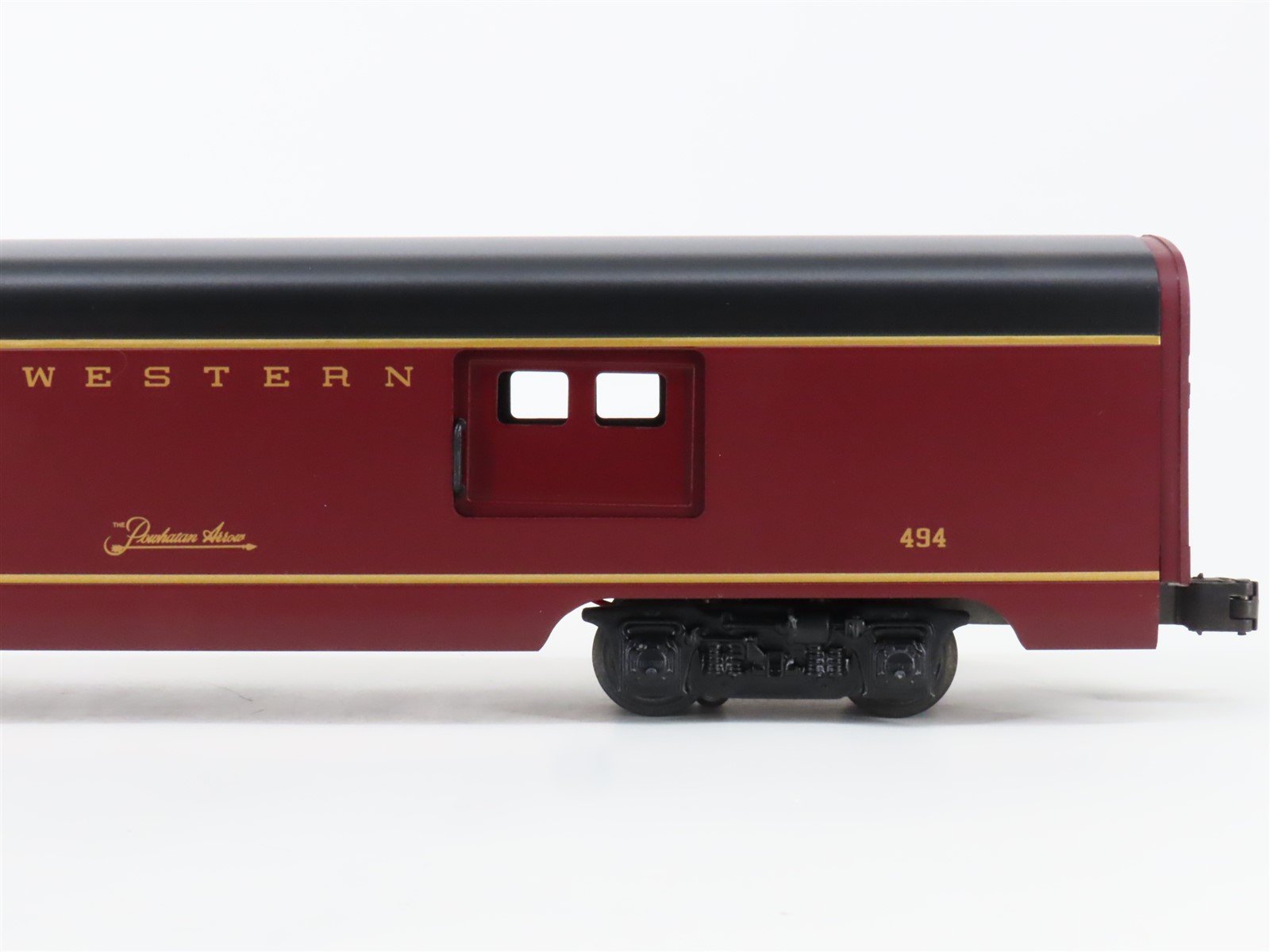 O Gauge 3-Rail Lionel 6-19140 NW The Powhatan Arrow Combine Passenger Car #494