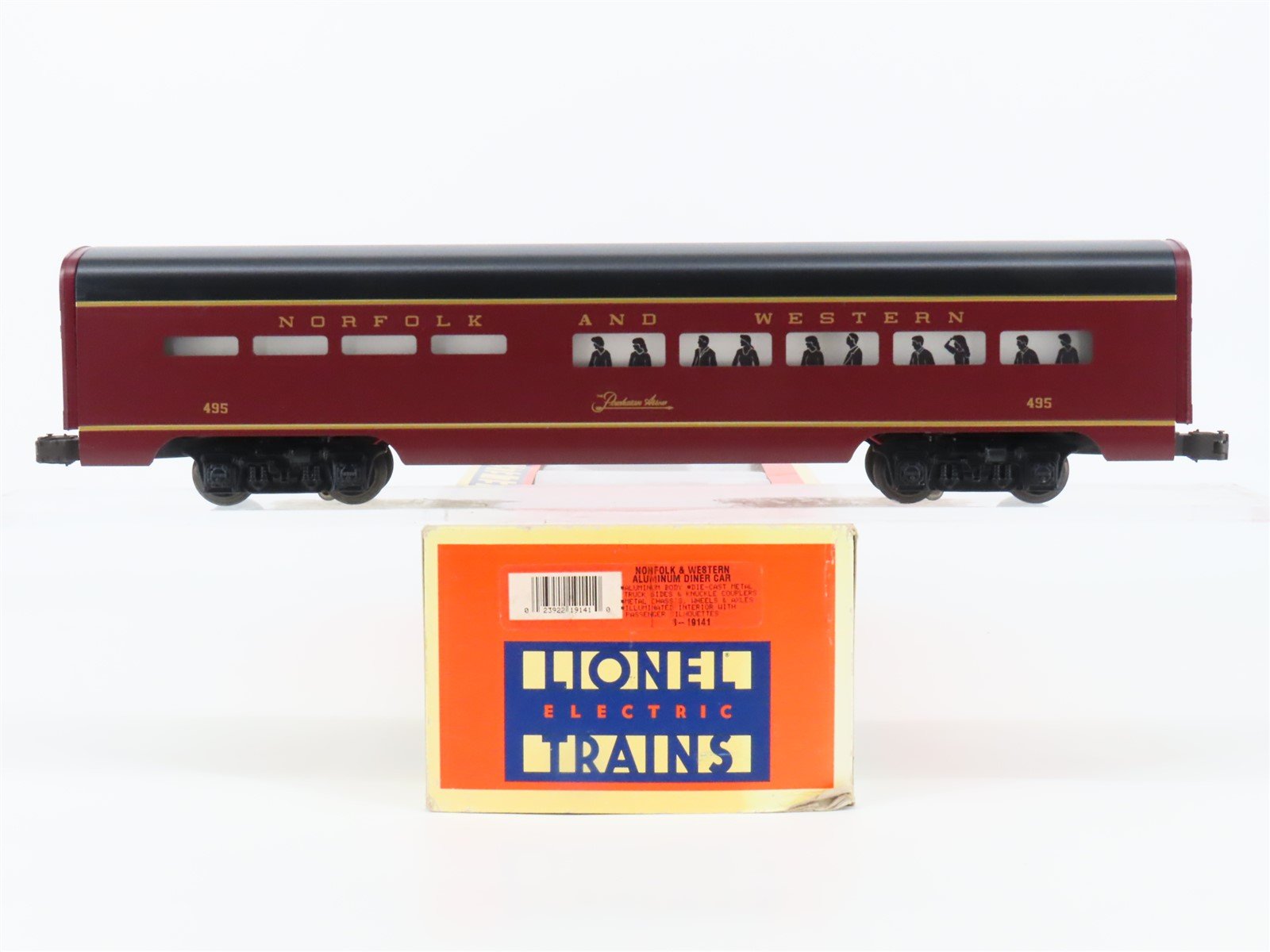 O Gauge 3-Rail Lionel 6-19141 NW The Powhatan Arrow Diner Passenger Car #495