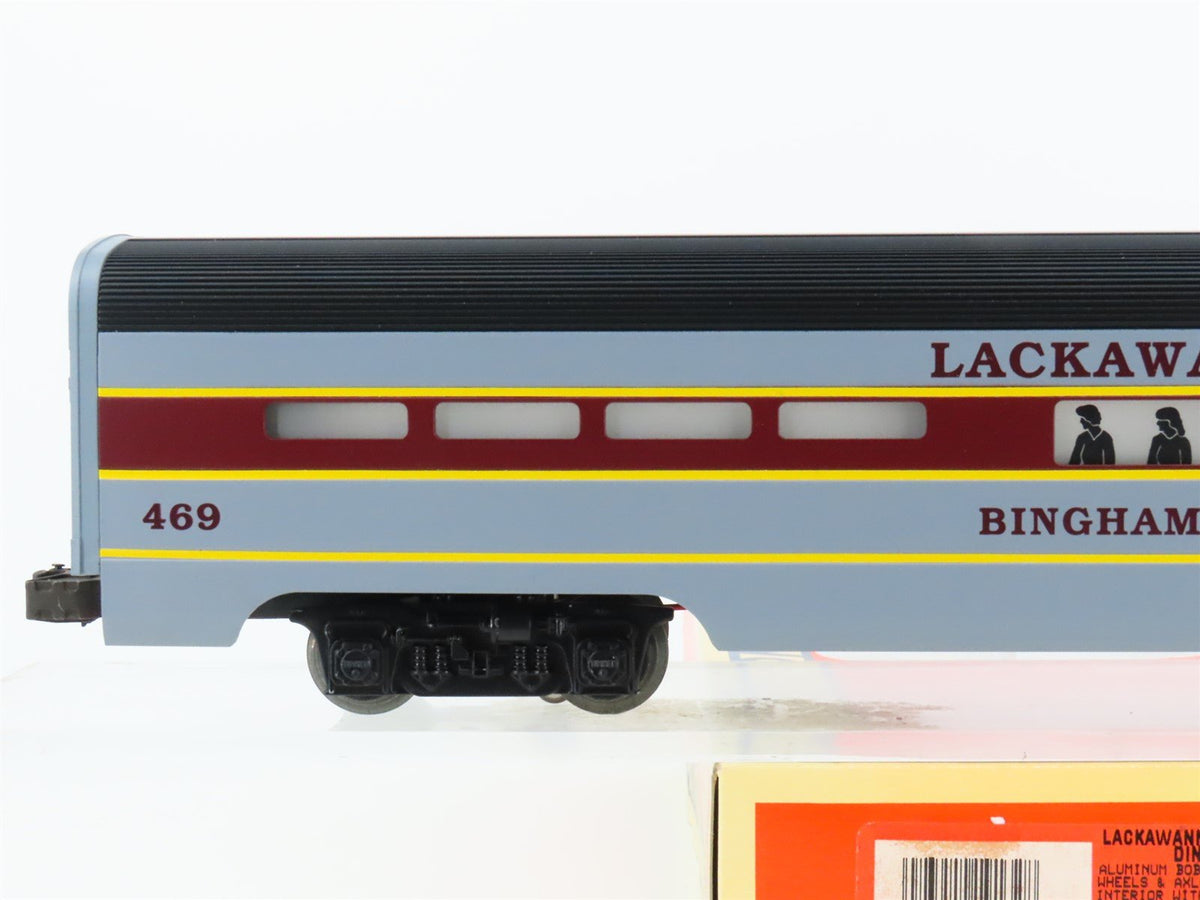 O Gauge 3-Rail Lionel 6-19132 Lackawanna Diner Passenger Car #469 &quot;Binghamton&quot;