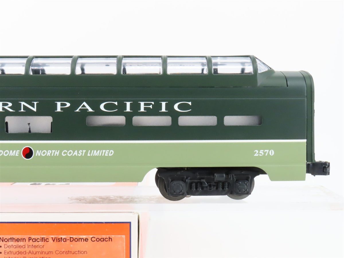 O Gauge 3-Rail Lionel 6-19168 NP Northern Pacific Vista Dome Passenger #2570