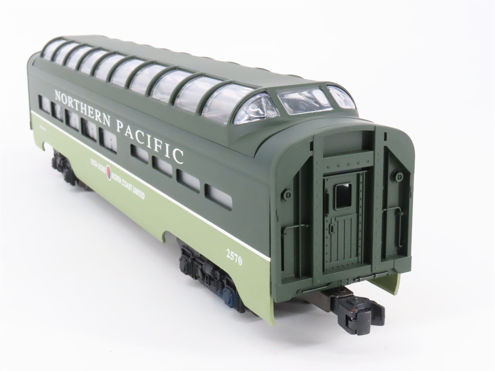 O Gauge 3-Rail Lionel 6-19168 NP Northern Pacific Vista Dome Passenger #2570