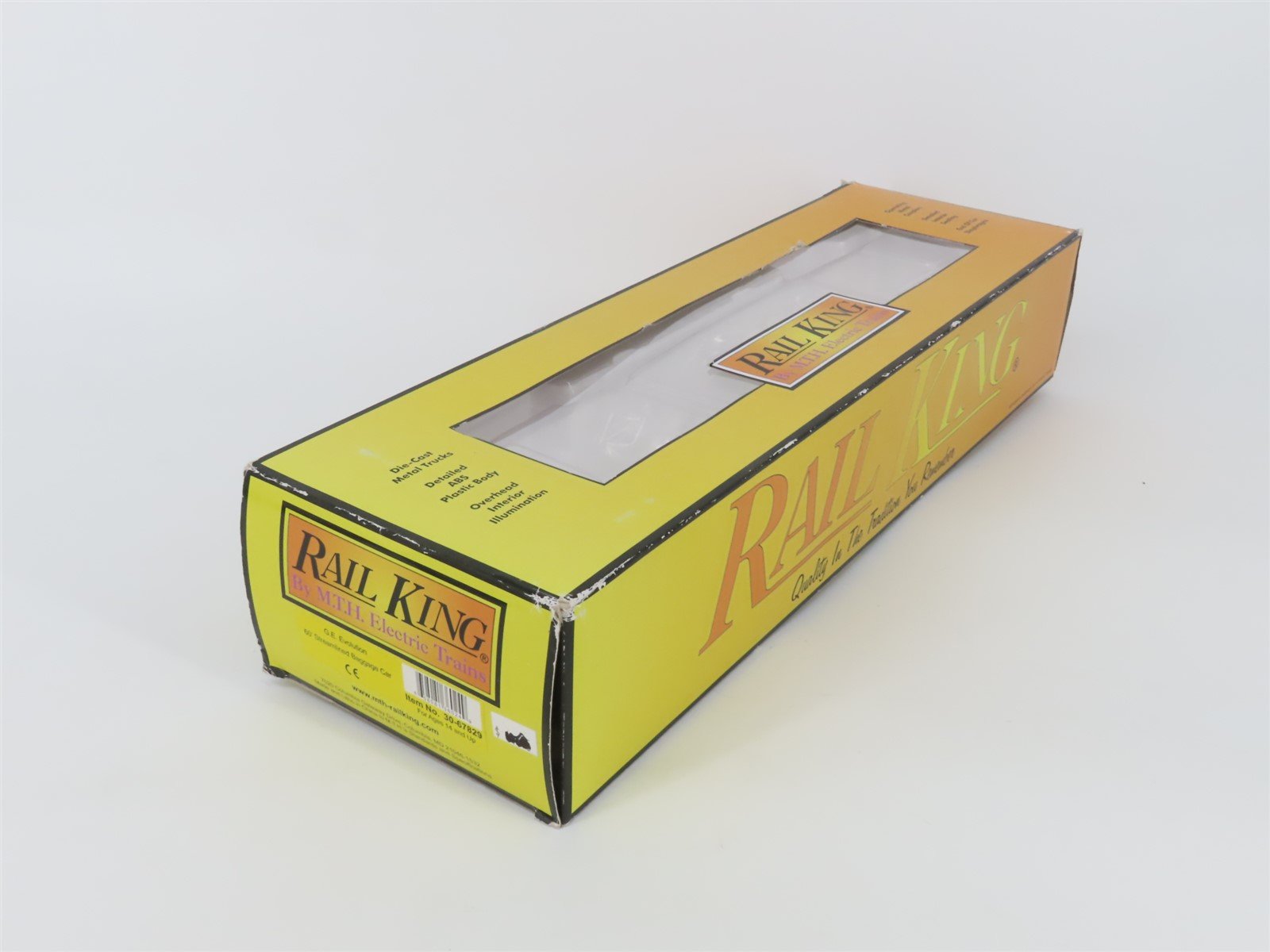 O Gauge 3-Rail MTH Rail King 30-67829 GECX GE Evolution 60' Baggage Passenger 90