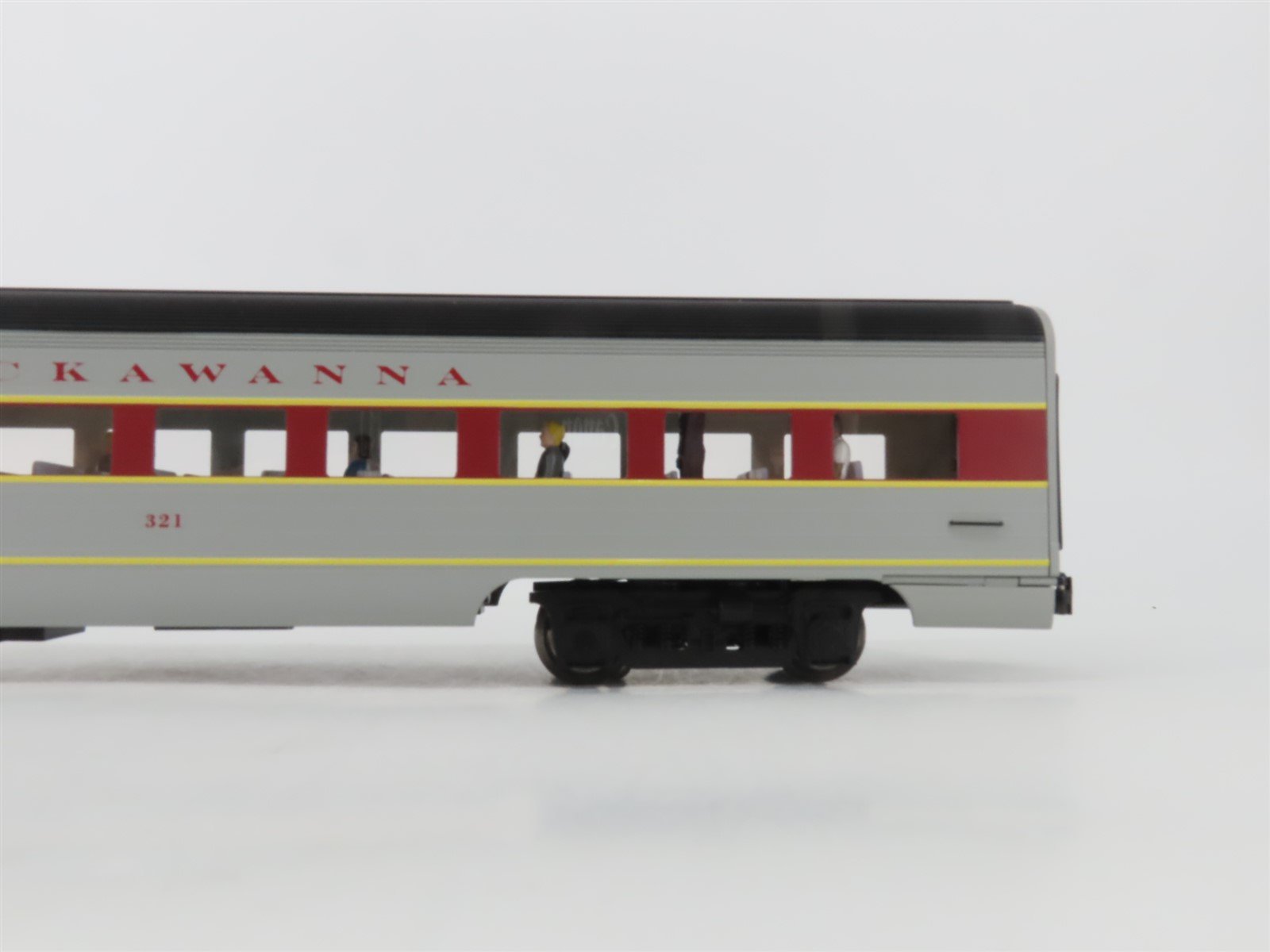 O Gauge 3-Rail K-Line K4638-10002 EL Lackawanna Coach Passenger Car #321