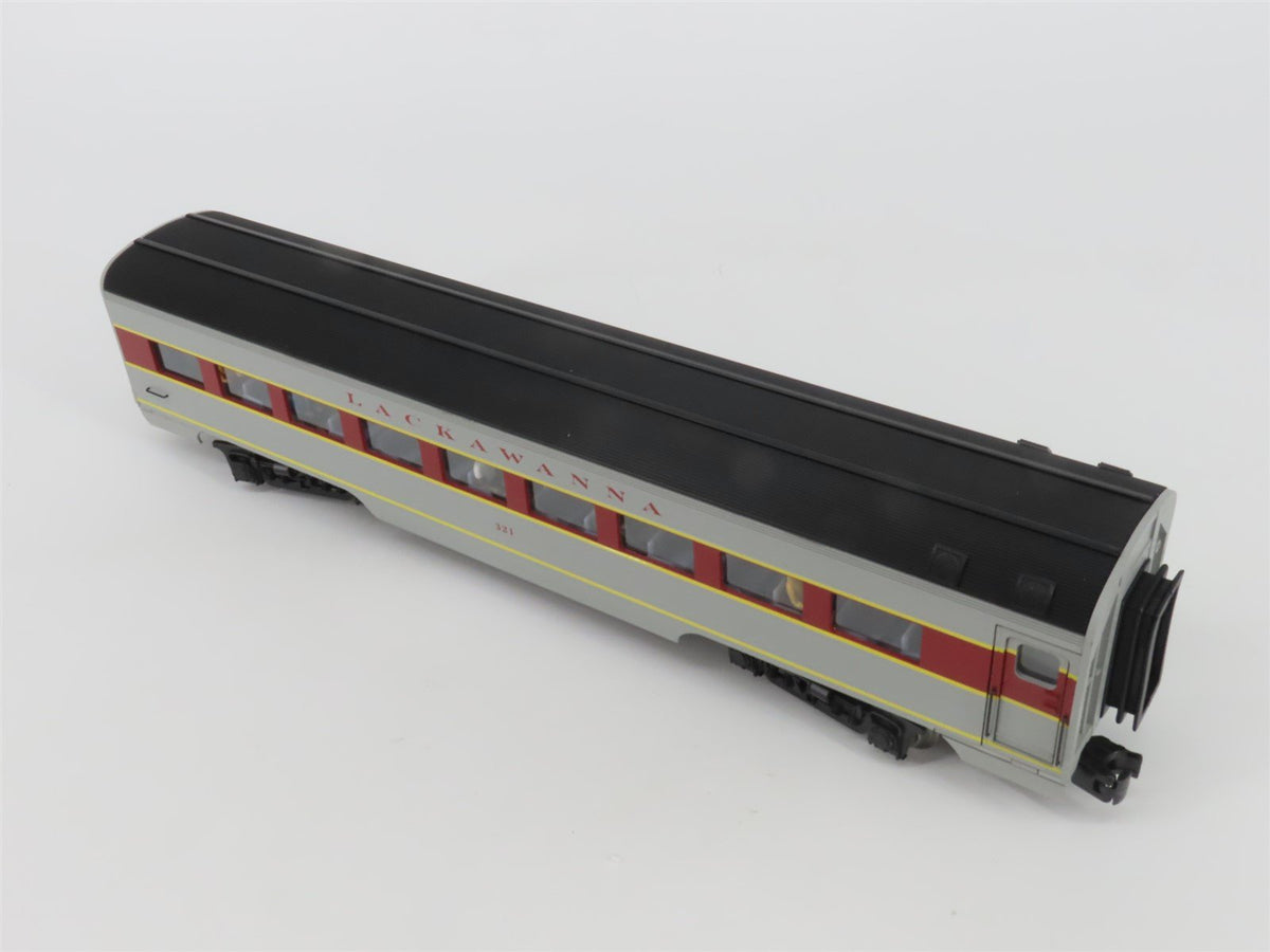 O Gauge 3-Rail K-Line K4638-10002 EL Lackawanna Coach Passenger Car #321