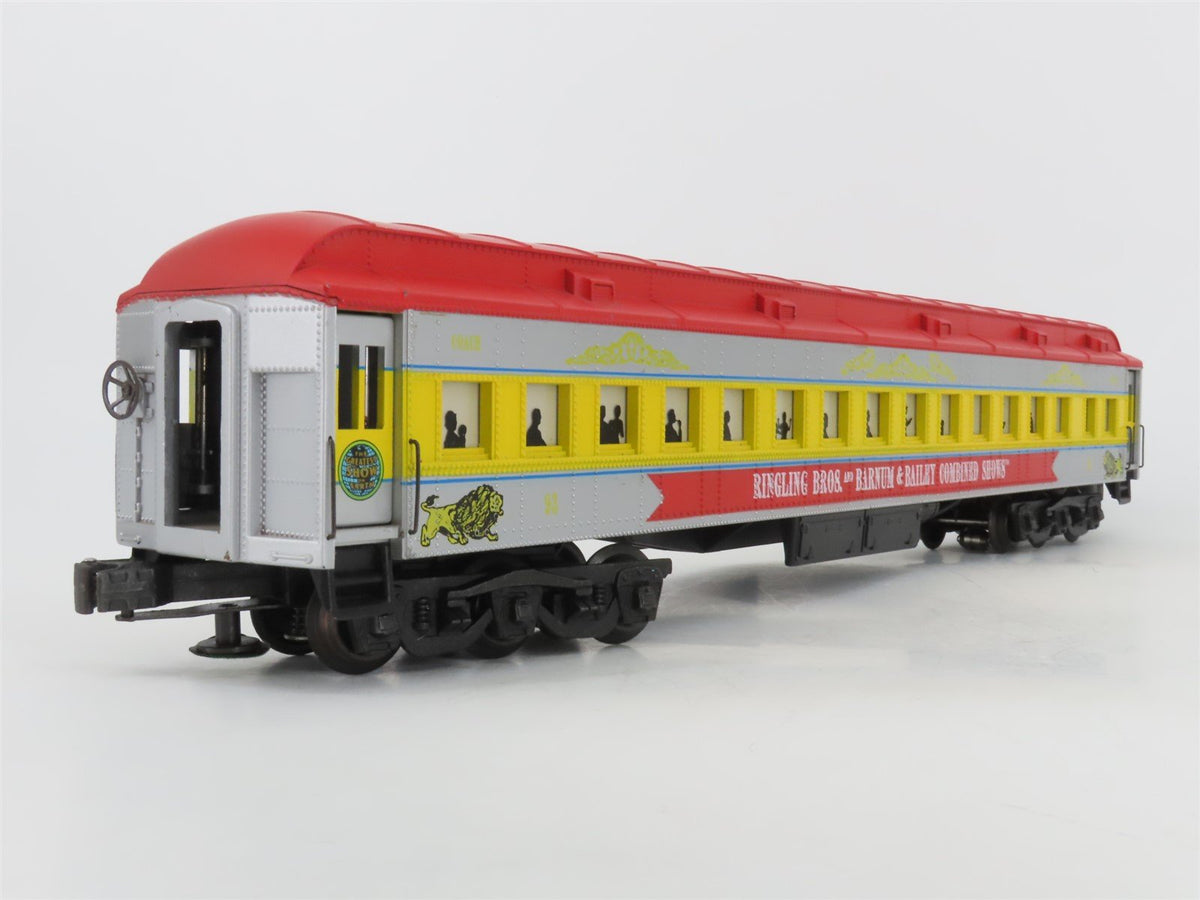 O Gauge 3-Rail K-Line K83-0093 Ringling Bros B&amp;B Combined Shows Coach Passenger
