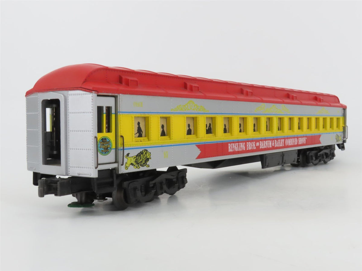 O Gauge 3-Rail K-Line K83-0093 Ringling Bros B&amp;B Combined Shows Coach Passenger