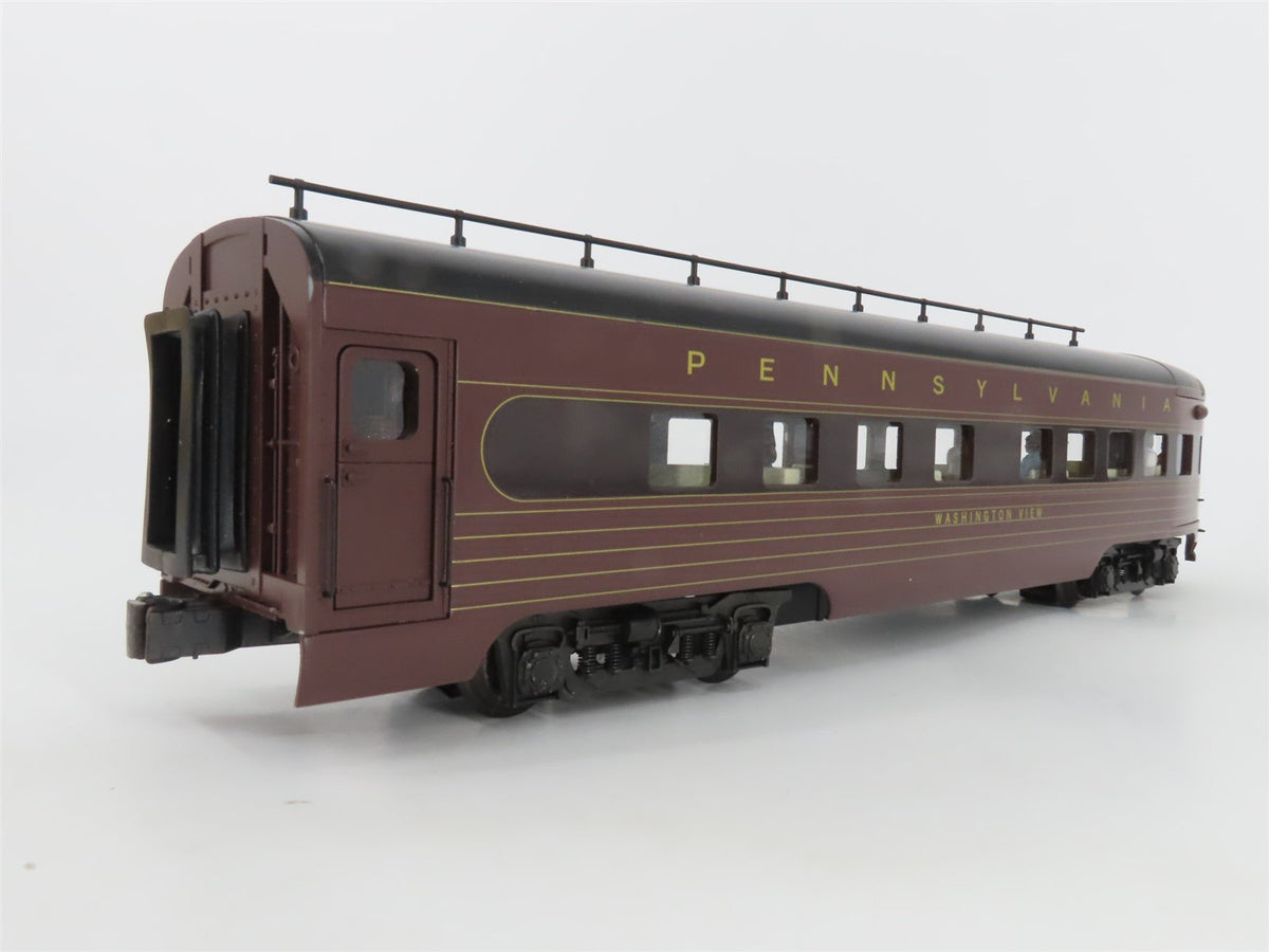 O Gauge 3-Rail K-Line K4680-10004 PRR Washington View Observation Passenger Car