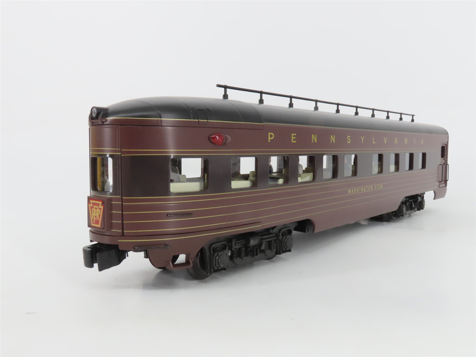 O Gauge 3-Rail K-Line K4680-10004 PRR Washington View Observation Passenger Car