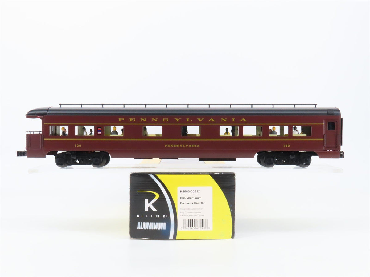 O Gauge 3-Rail K-Line K4680-30012 PRR Pennsylvania Business Passenger Car #120