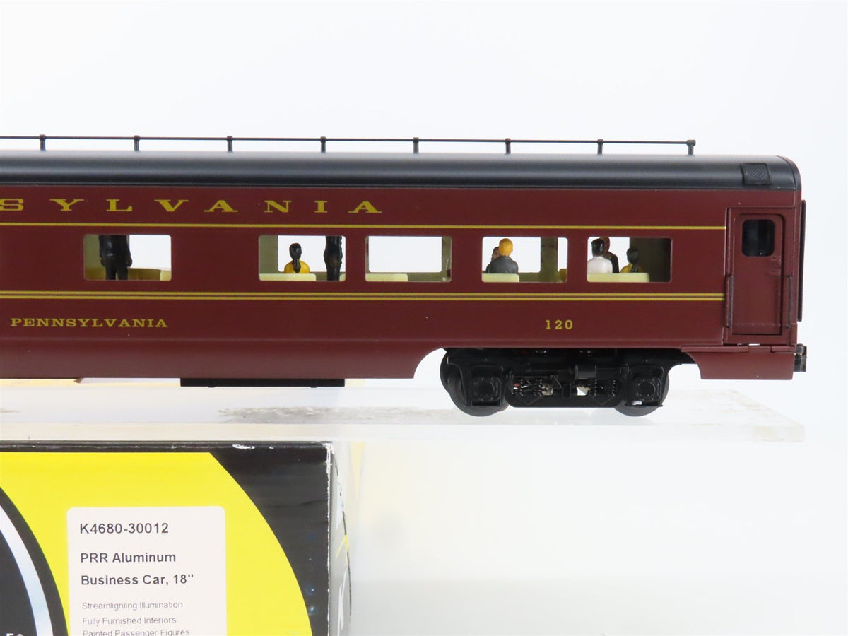 O Gauge 3-Rail K-Line K4680-30012 PRR Pennsylvania Business Passenger Car #120