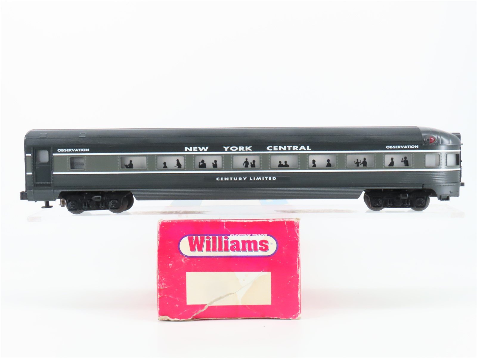 O Gauge 3-Rail Williams NYC Century Limited Observation Passenger Car