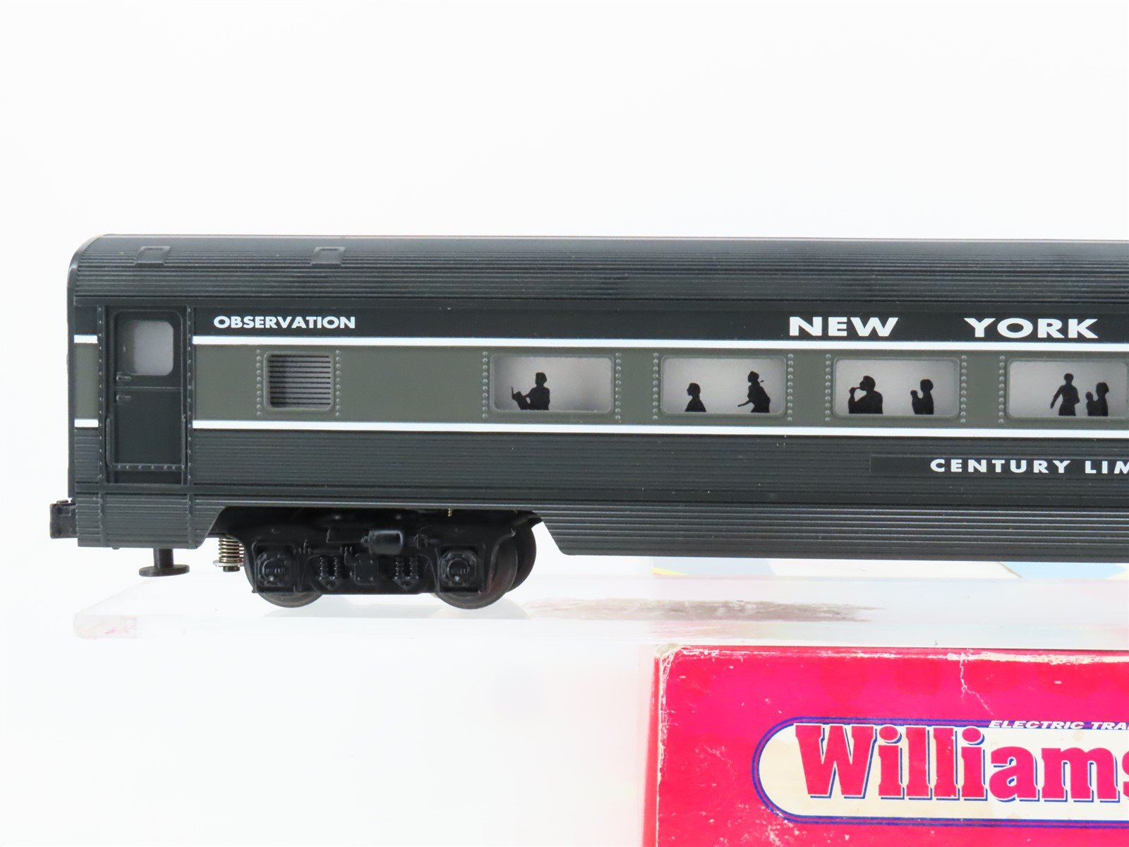 O Gauge 3-Rail Williams NYC Century Limited Observation Passenger Car