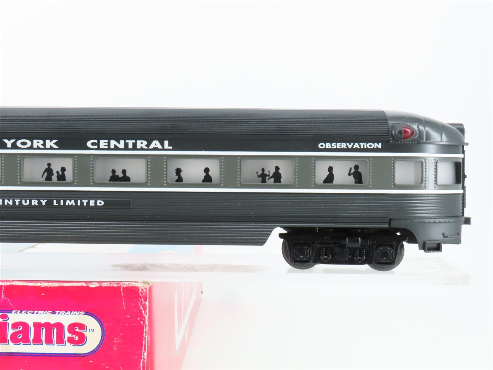 O Gauge 3-Rail Williams NYC Century Limited Observation Passenger Car