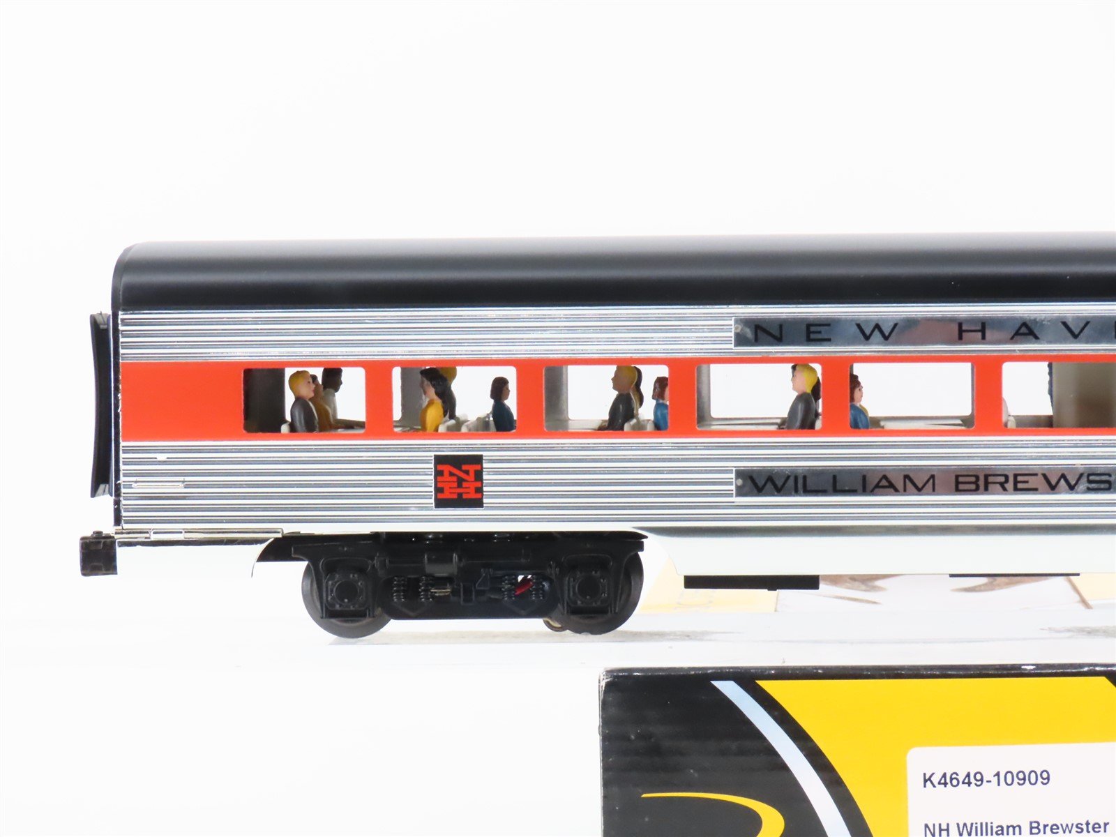 O Gauge 3-Rail K-Line K4649-10909 NH New Haven Diner Passenger William Brewster