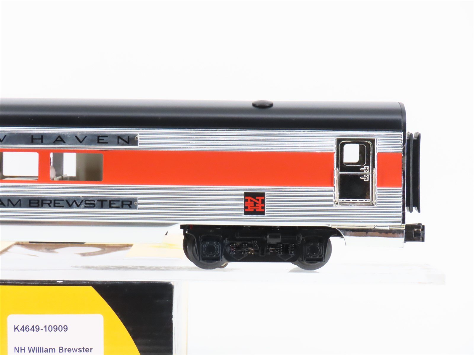 O Gauge 3-Rail K-Line K4649-10909 NH New Haven Diner Passenger William Brewster