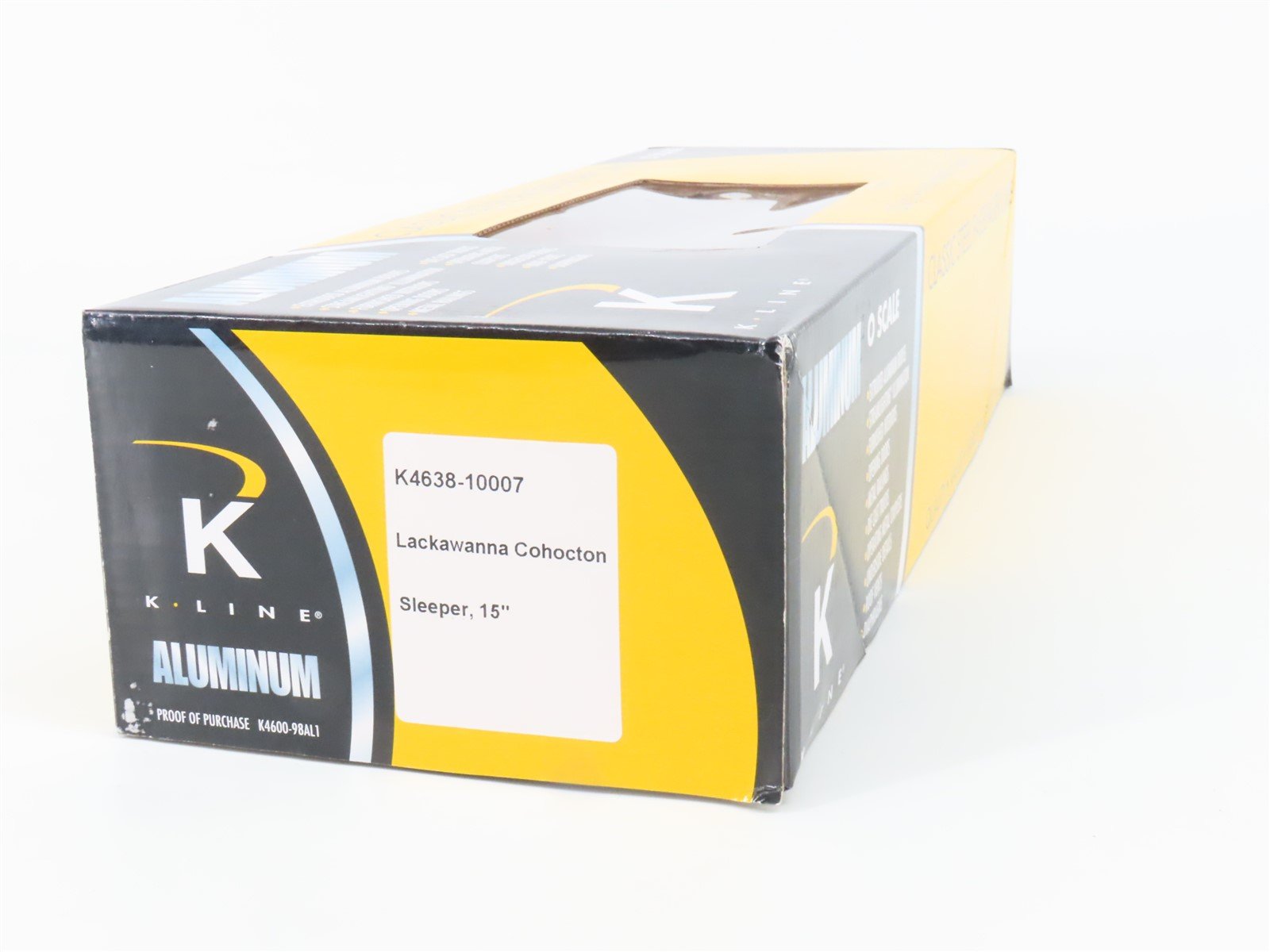 O Gauge 3-Rail K-Line K4638-10007 Lackawanna Sleeper Passenger Car 