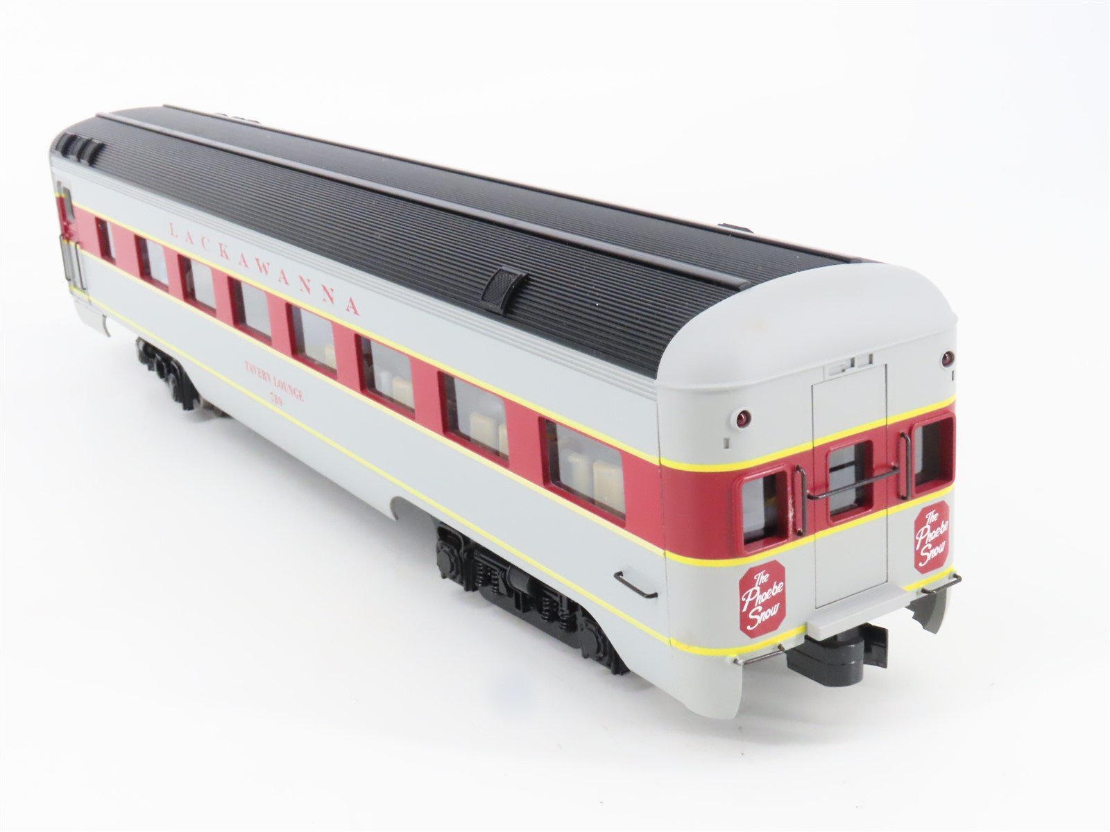 O Gauge 3-Rail K-Line K4638-10005 Lackawanna Tavern Lounge Passenger Car #789