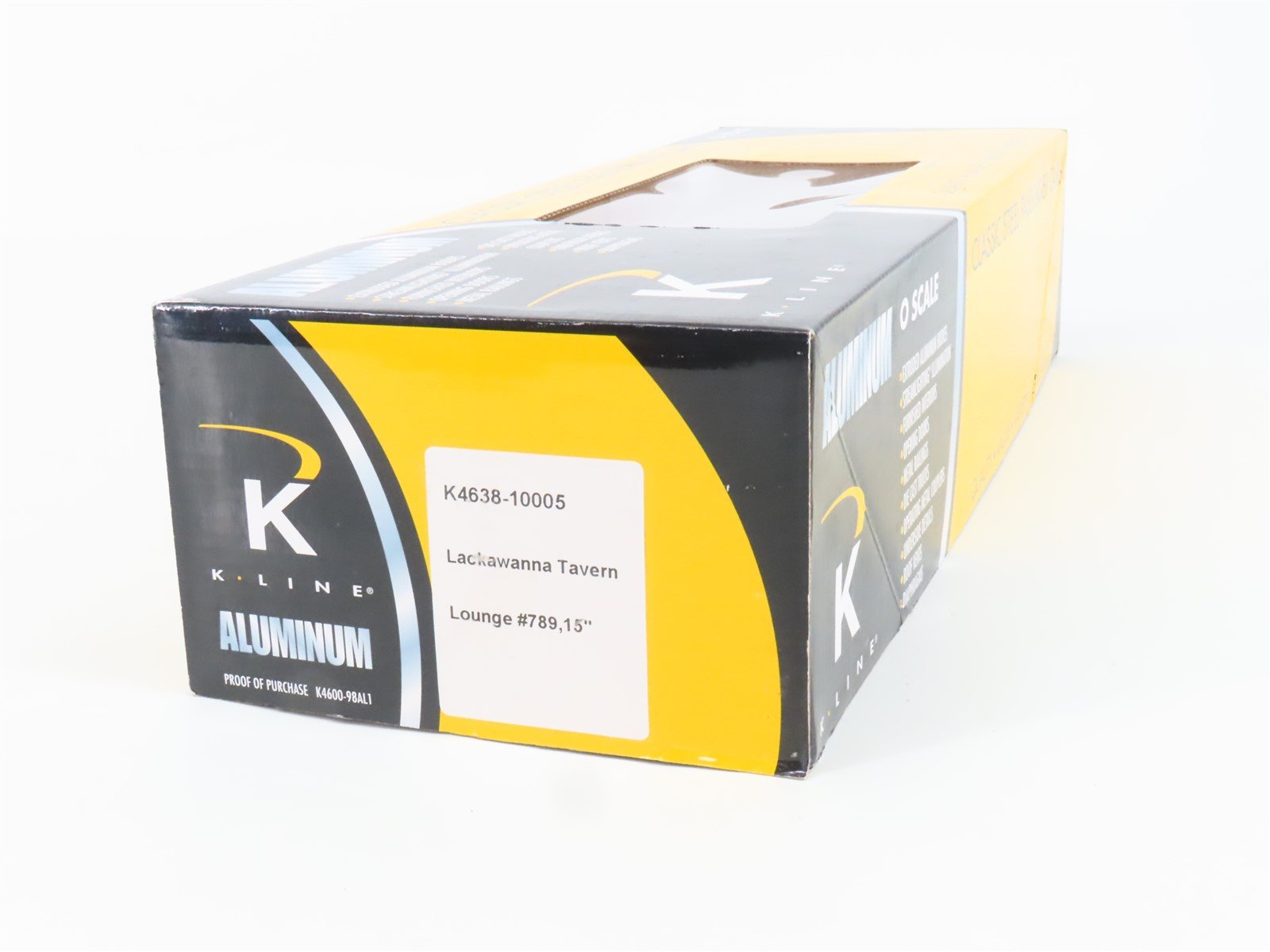 O Gauge 3-Rail K-Line K4638-10005 Lackawanna Tavern Lounge Passenger Car #789