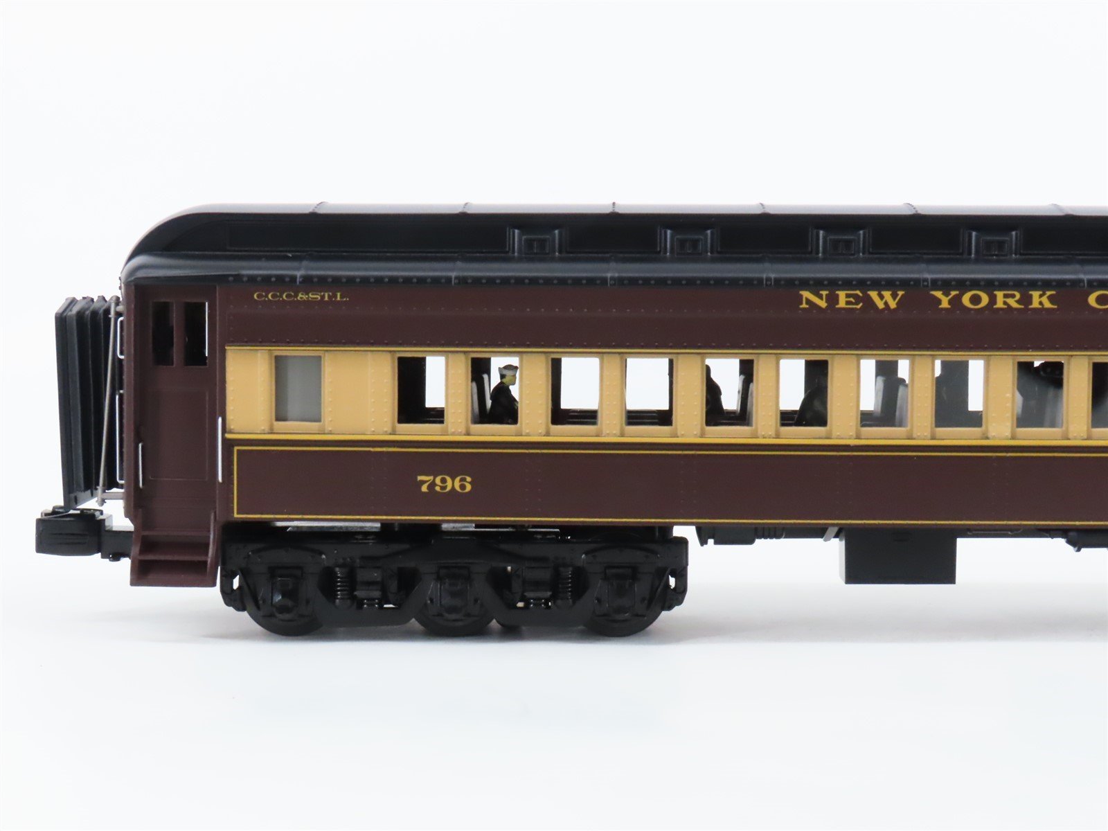 O Gauge 3-Rail MTH 20-44005 CCC&STL NYC 70' Madison Passenger 2-Car Set