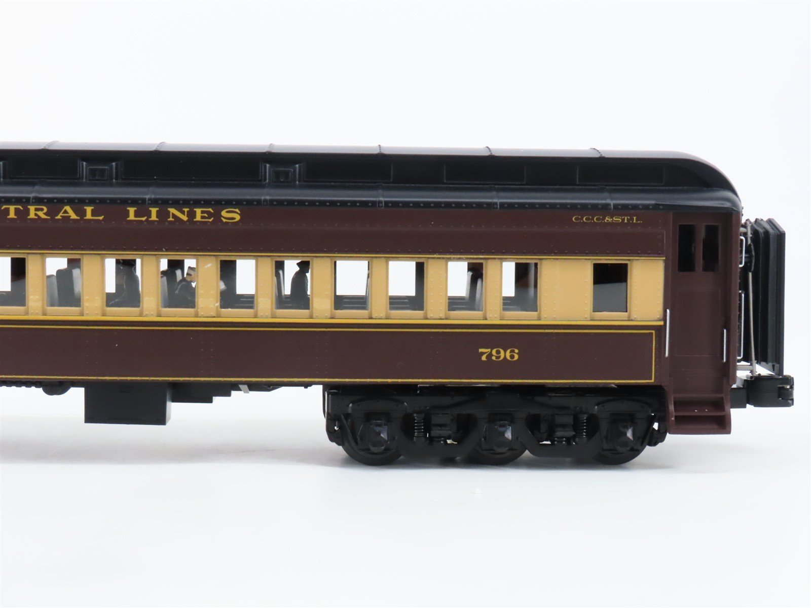 O Gauge 3-Rail MTH 20-44005 CCC&STL NYC 70' Madison Passenger 2-Car Set