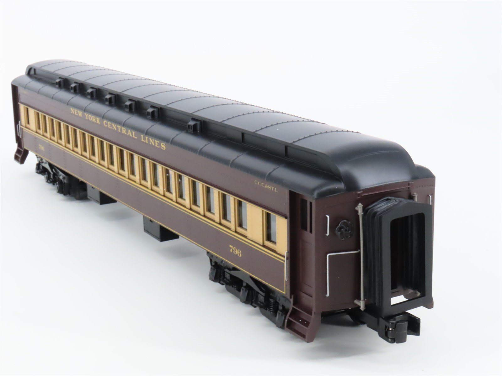 O Gauge 3-Rail MTH 20-44005 CCC&STL NYC 70' Madison Passenger 2-Car Set