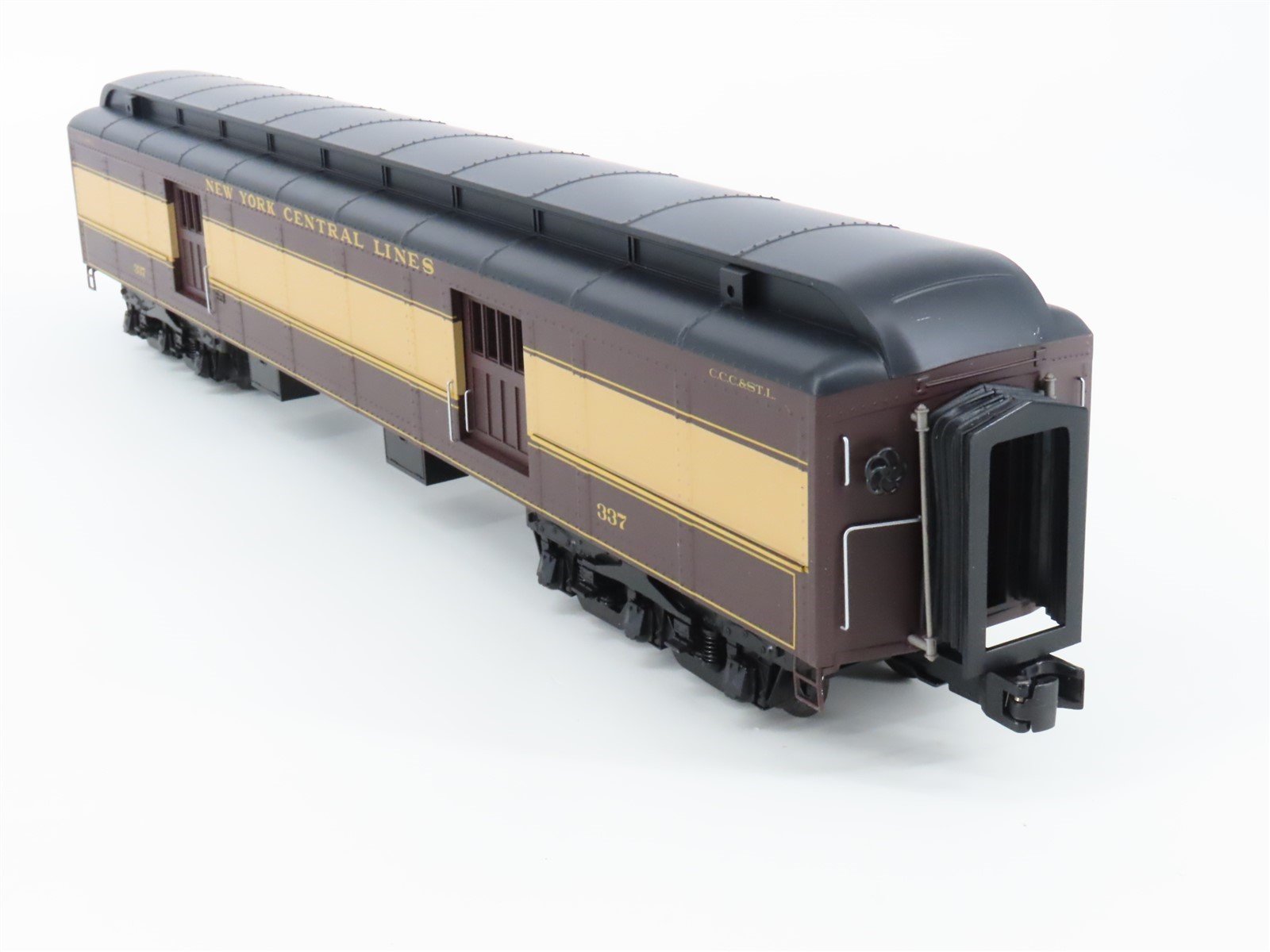 O Gauge 3-Rail MTH 20-44005 CCC&STL NYC 70' Madison Passenger 2-Car Set