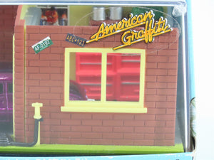 1:64 MOTORMAX American Graffiti 73640AG Die-Cast 1949 Mercury Coupe w/ Garage