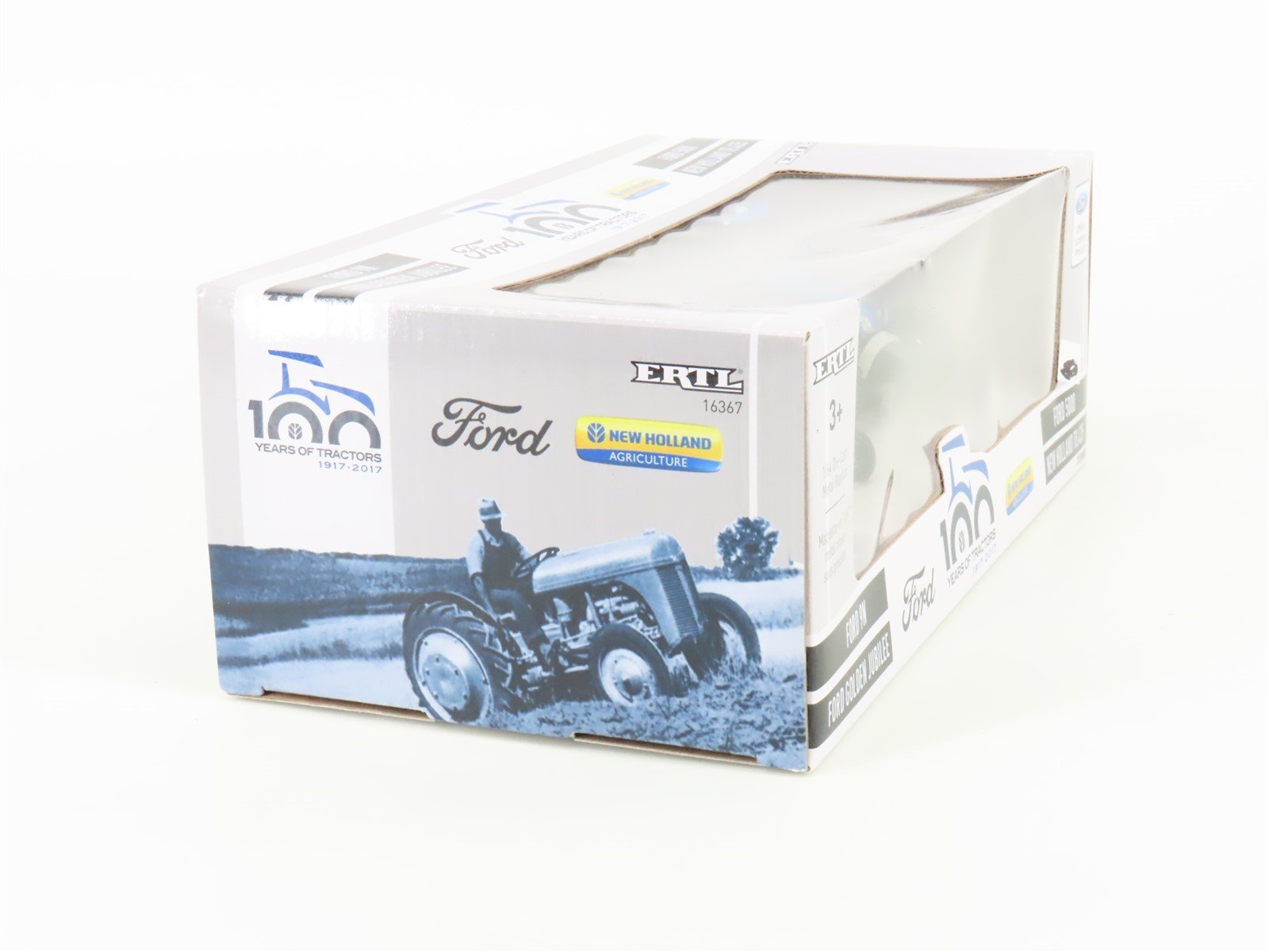 1:64 Ertl TOMY 16367 Die-Cast Ford New Holland 100 Years of Tractors Set of 4