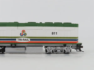 HO Scale Walthers Trainline 931-315 Tri-Rail EMD F40PH Diesel Locomotive #811